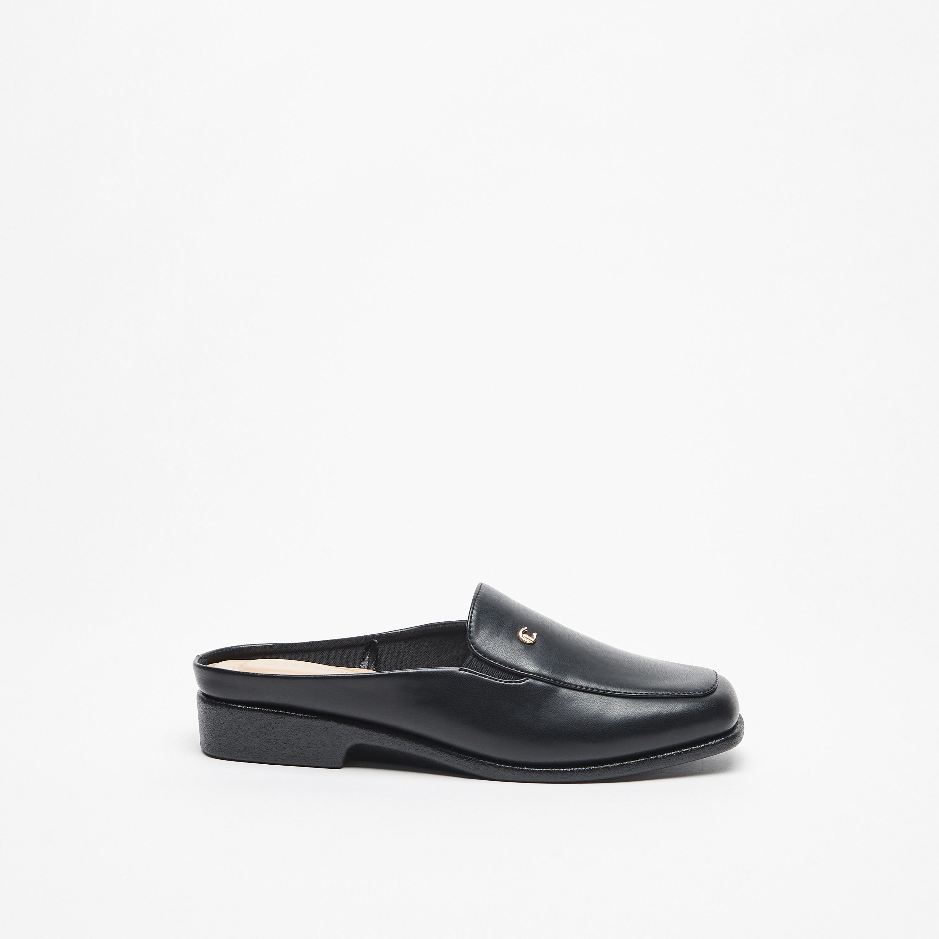 حذاء ميول سادة سهل الارتداء بكعب عريض من لو كونفورت-women-shoes-heels-image-3