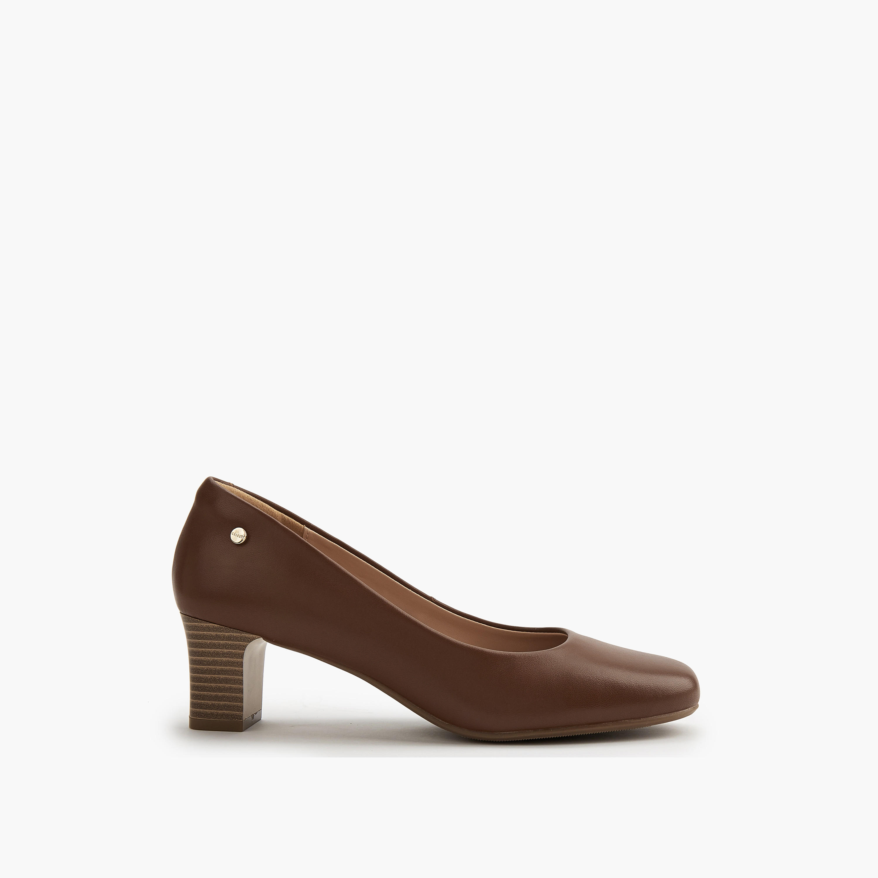 Celeste Solid Slip-On Pumps with Block Heel-women-shoes-heels-image-2