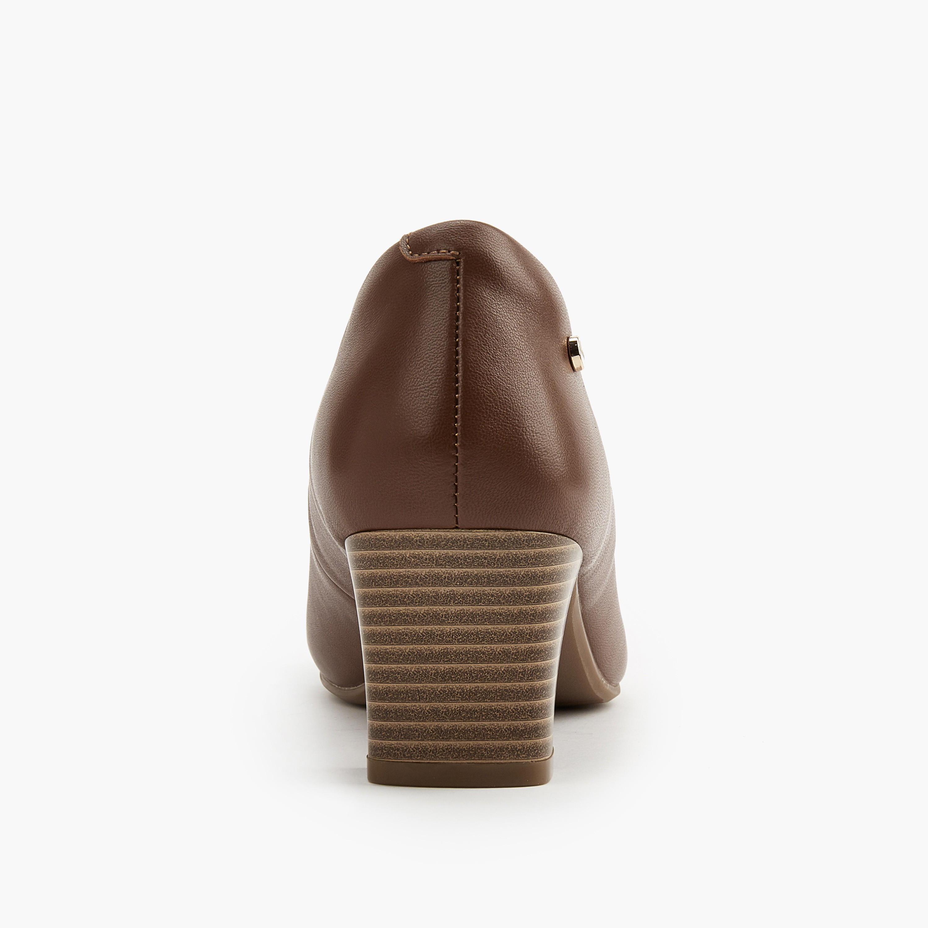 Celeste Solid Slip-On Pumps with Block Heel-women-shoes-heels-image-4