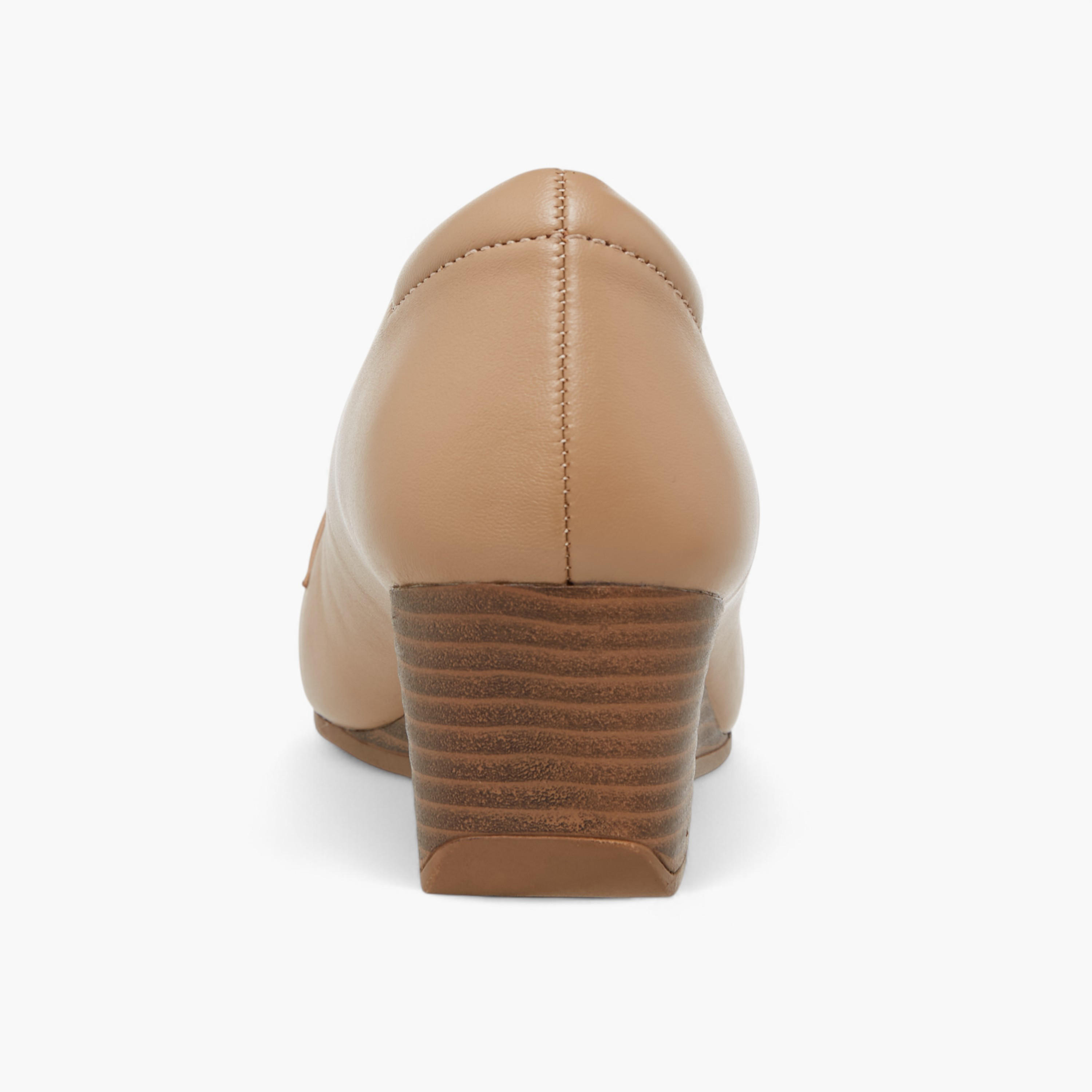 Le Confort Metal Accent Slip-On Loafers with Wedge Heel-women-shoes-loafersandmoccasins-image-5