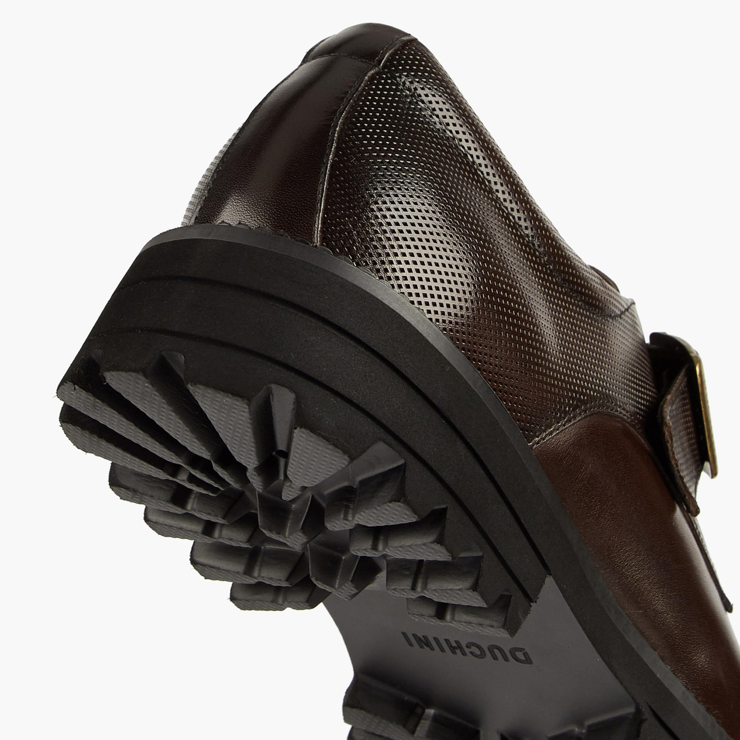 حذاء مونك جلد سادة بإبزيم للرجال من دوتشيني-men-shoes-formalshoes-image-5