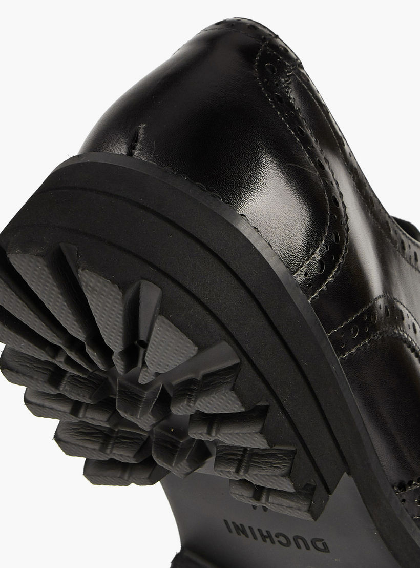 Duchini Men's Leather Textured Lace-Up Derby Shoes-men-shoes-formalshoes-image-4