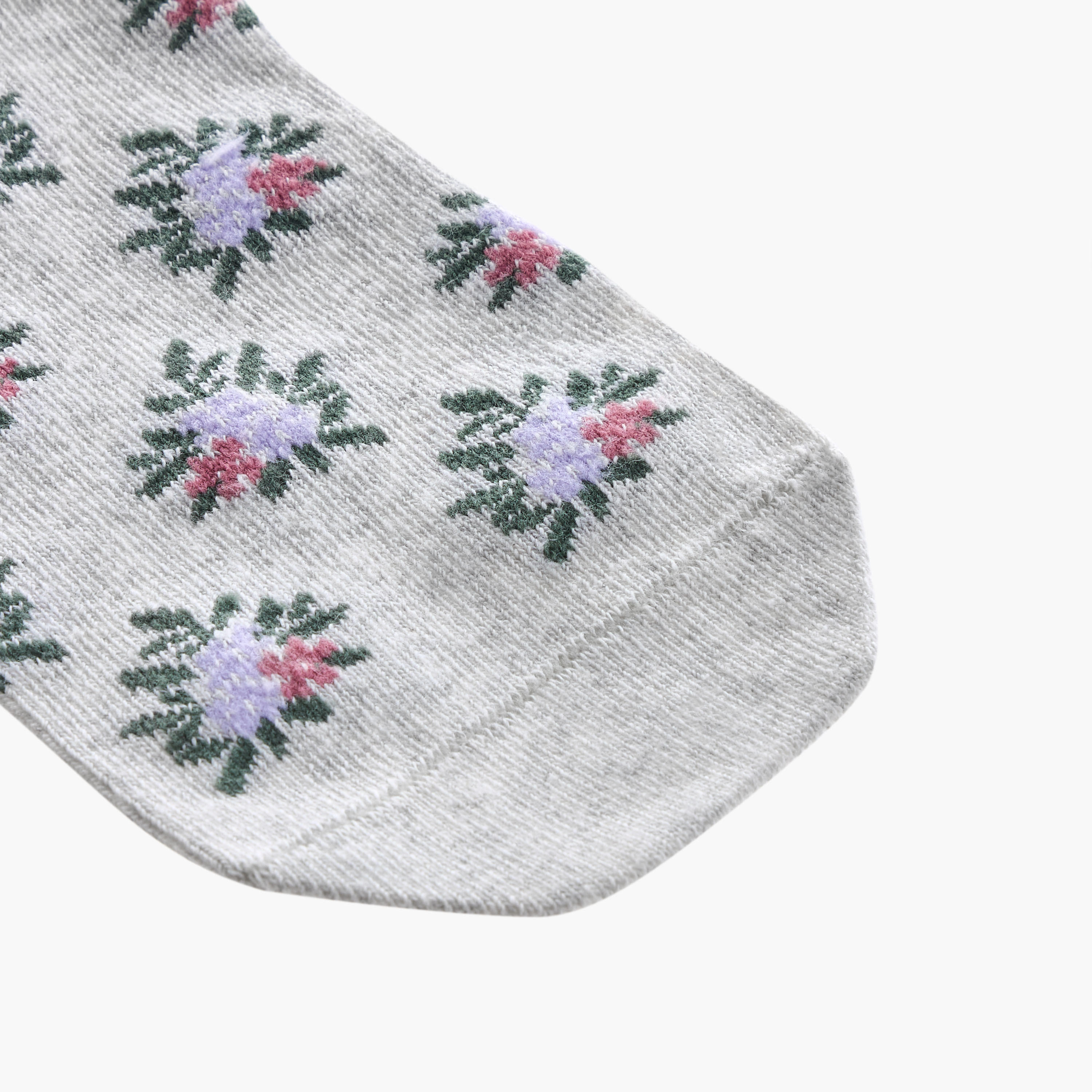 Flora Bella Floral Print Ankle Length Socks - Set of 5-women-socksandstockings-image-5