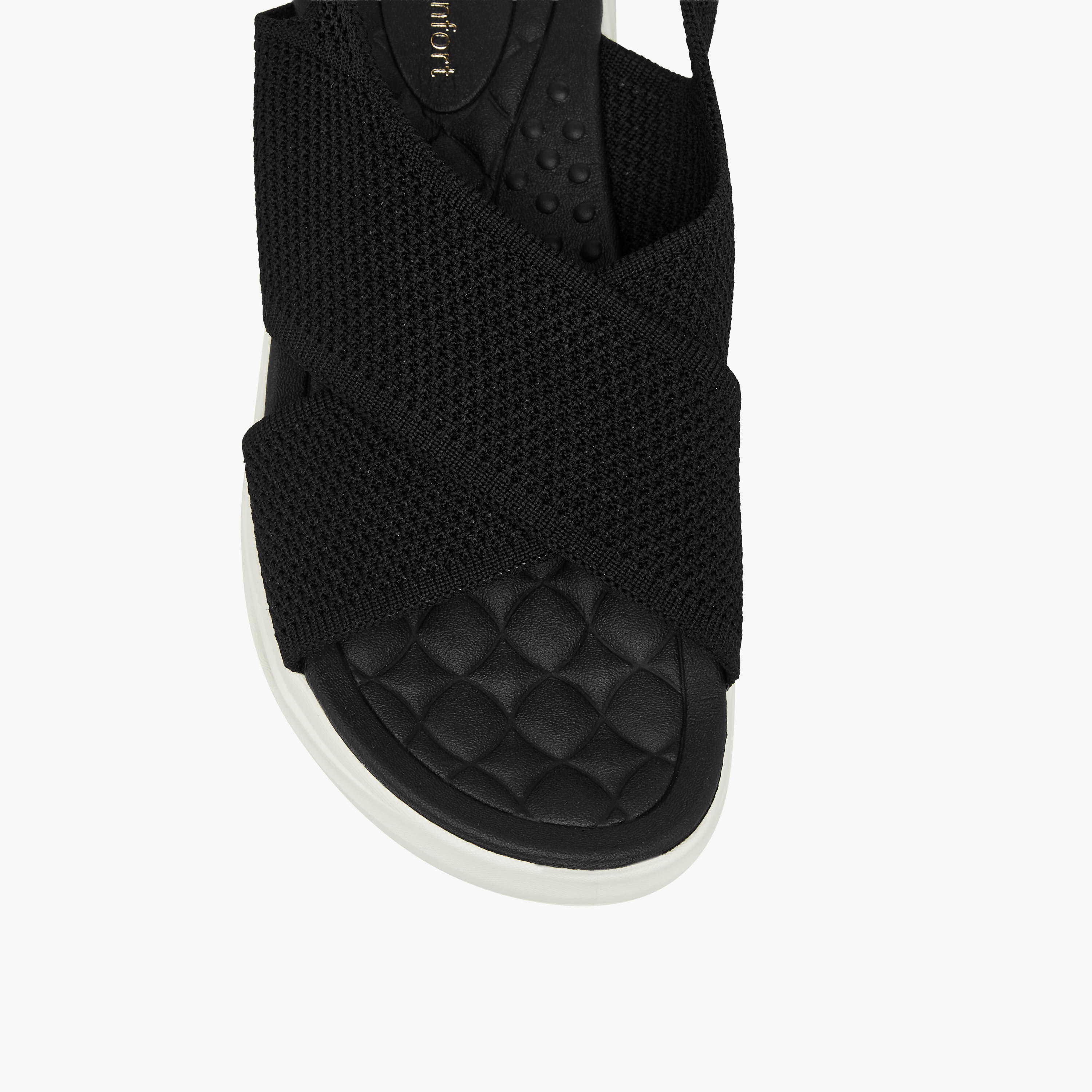 Le Confort Women Platform Heel Cross Strap Sandals-women-shoes-sandals-heeled-image-4