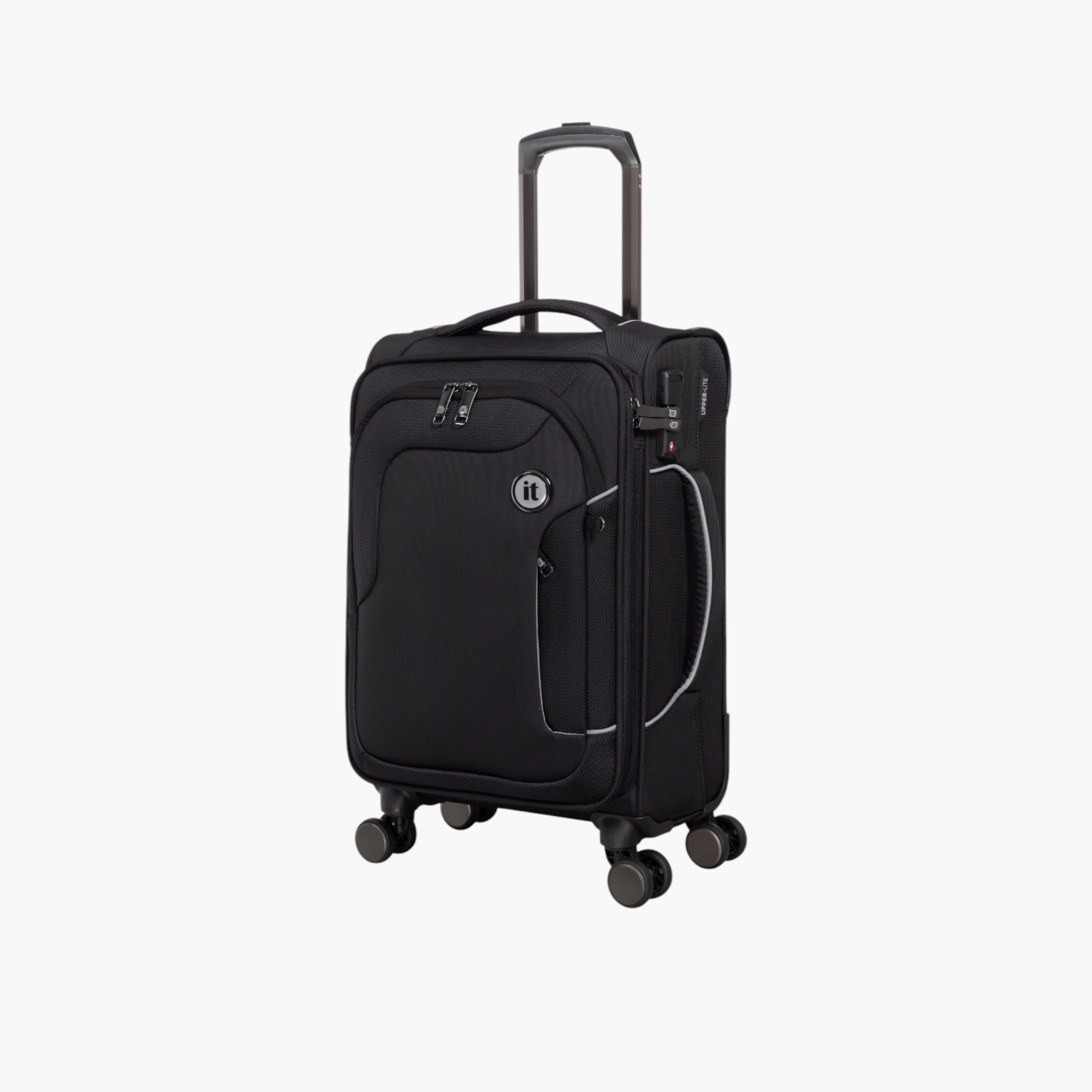 IT 4-Wheel Softcase Cabin Trolley Bag with Retractable Handle - 20 Inches - Check-In Bag-travel-luggagesandbags-luggage-image-1