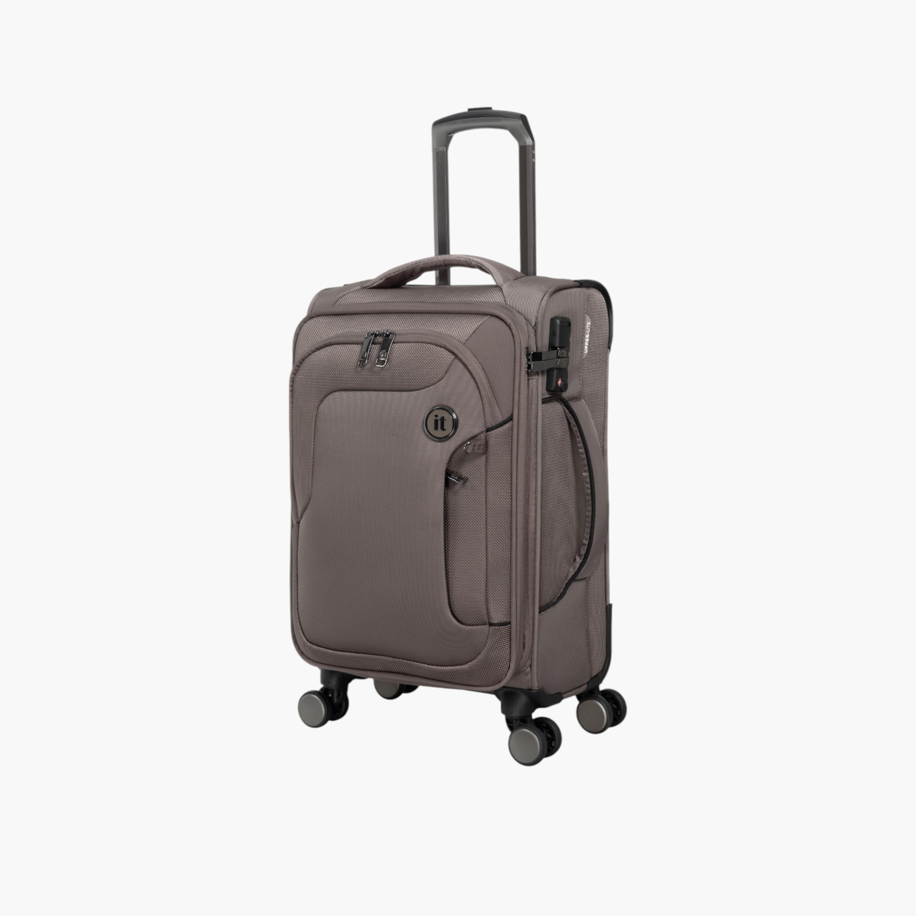 IT 4-Wheel Softcase Cabin Trolley Bag with Retractable Handle - 20 Inches - Check-In Bag-travel-luggagesandbags-luggage-image-1