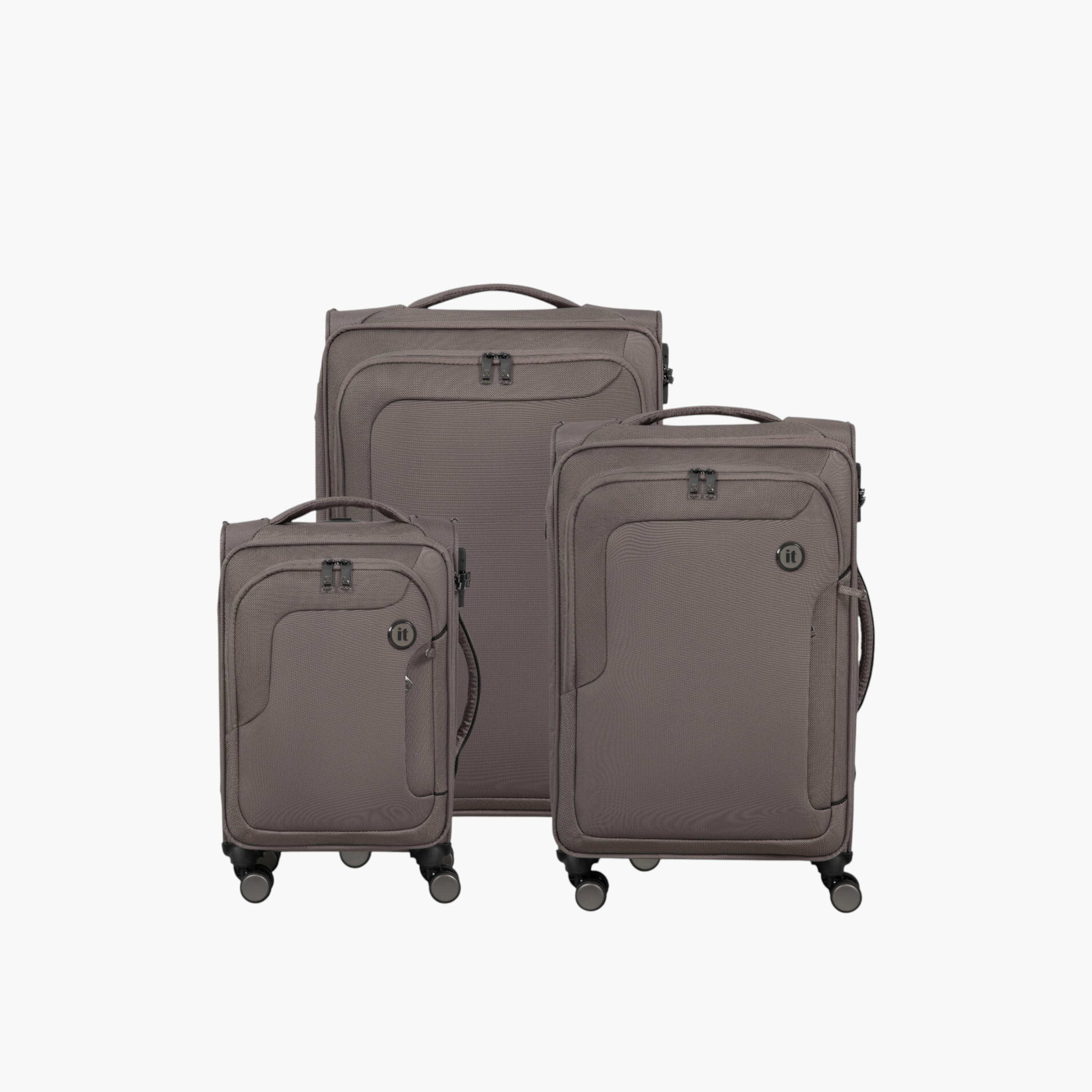 IT 4-Wheel Softcase Cabin Trolley Bag with Retractable Handle - 20 Inches - Check-In Bag-travel-luggagesandbags-luggage-image-9