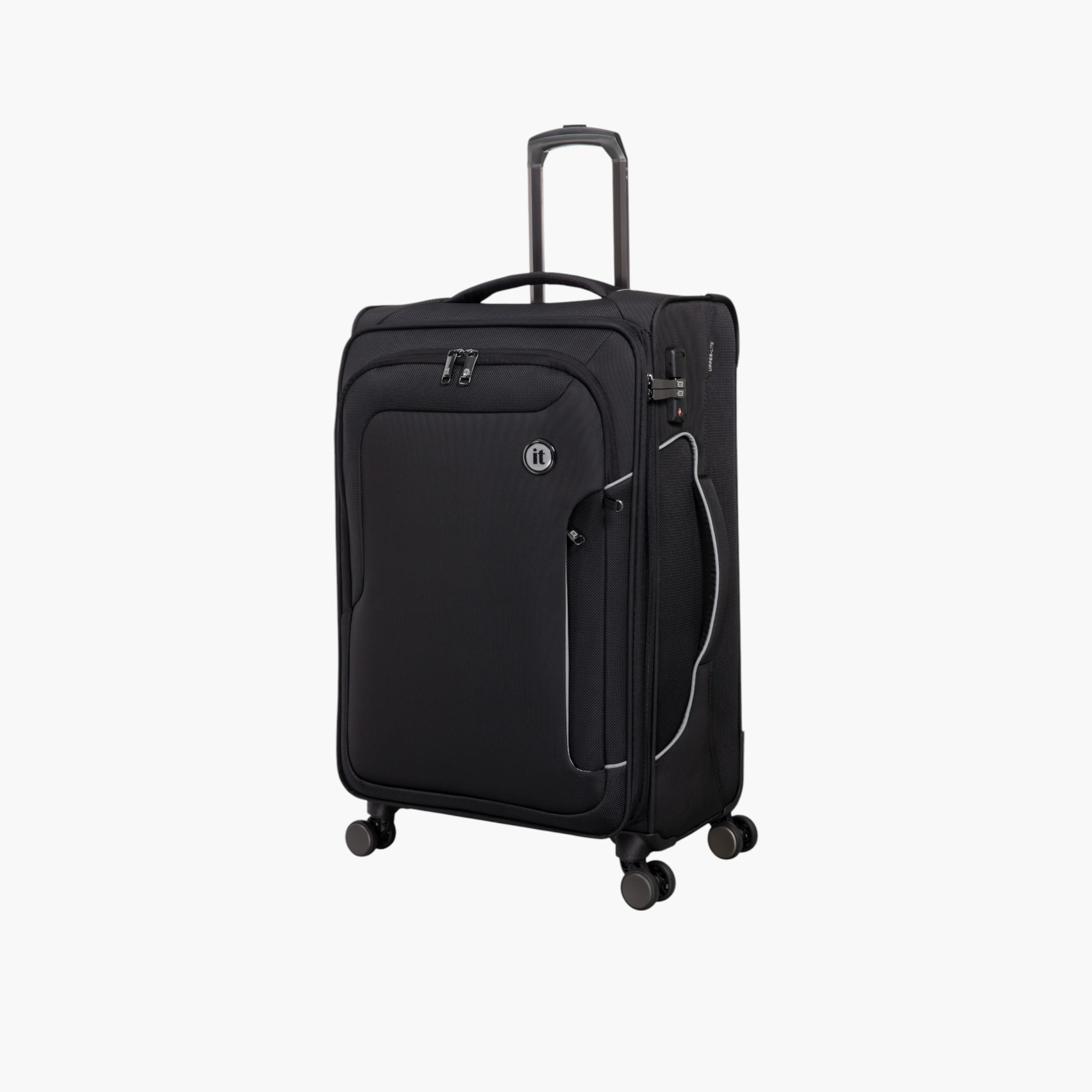 IT 4-Wheel Softcase Trolley Bag with Retractable Handle - 24 Inches - Check-In Bag-travel-luggagesandbags-luggage-image-1