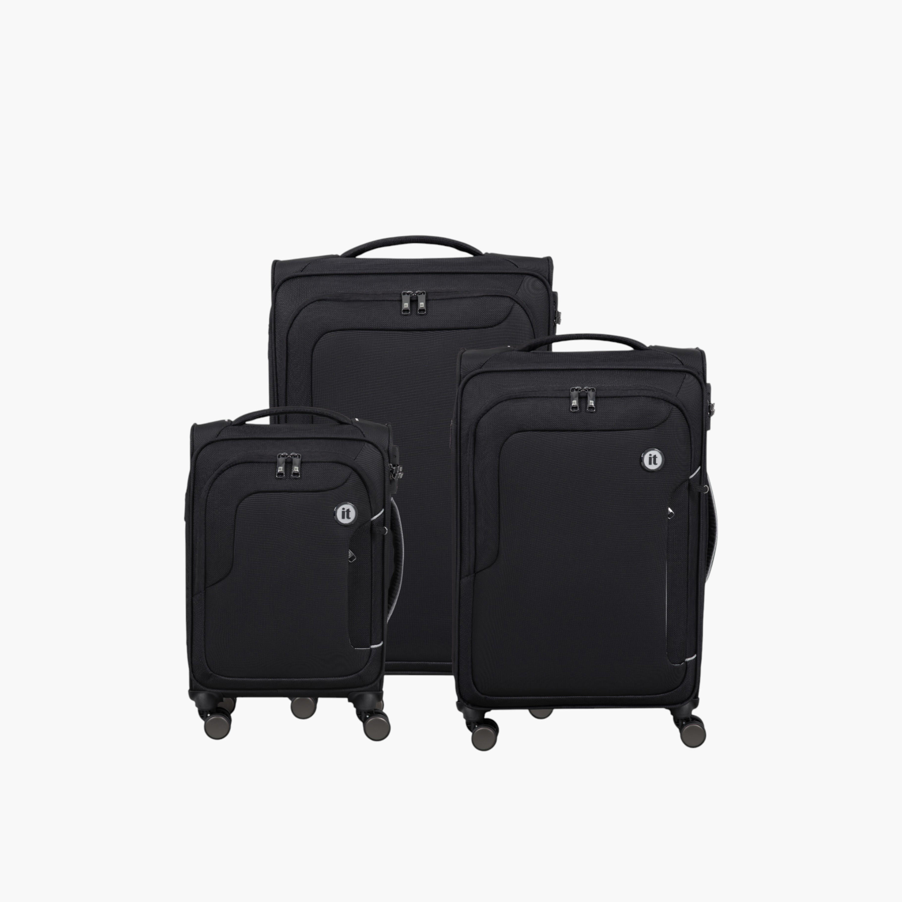 IT 4-Wheel Softcase Trolley Bag with Retractable Handle - 24 Inches - Check-In Bag-travel-luggagesandbags-luggage-image-4