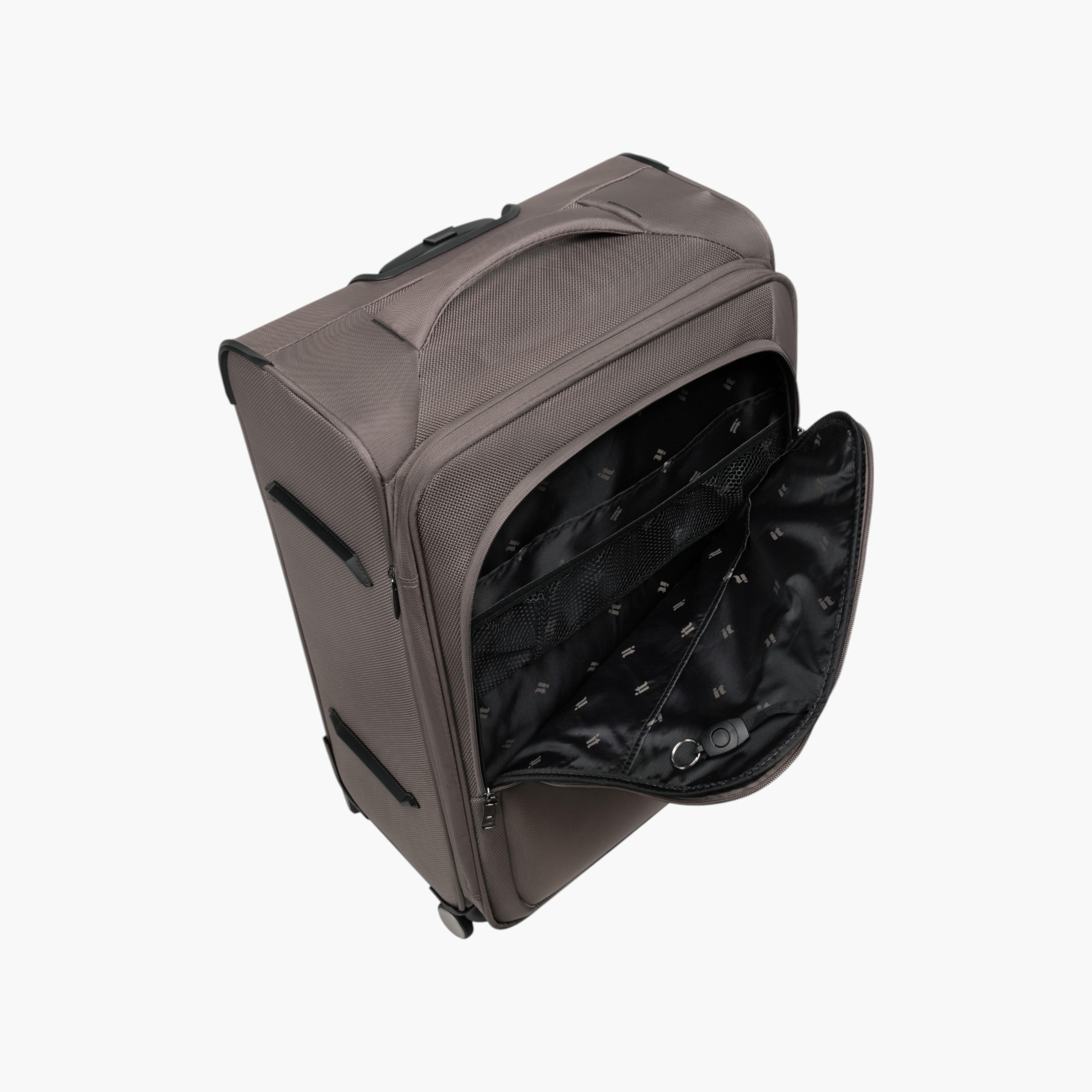 IT 4-Wheel Softcase Trolley Bag with Retractable Handle - 24 Inches - Check-In Bag-travel-luggagesandbags-luggage-image-7