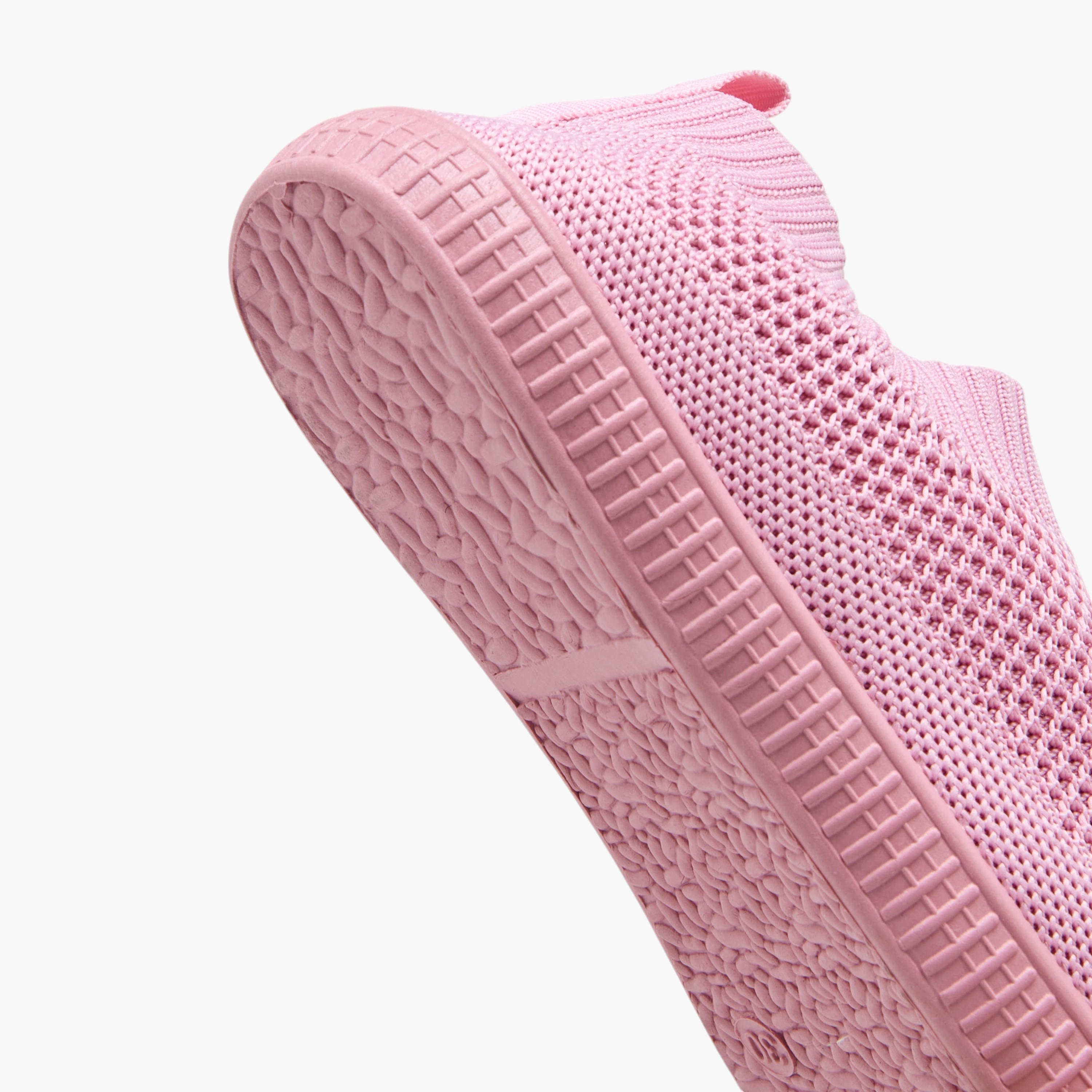 Oaklan by Shoexpress Textured Slip-On Sports Shoes-girls-shoes-sports-image-4