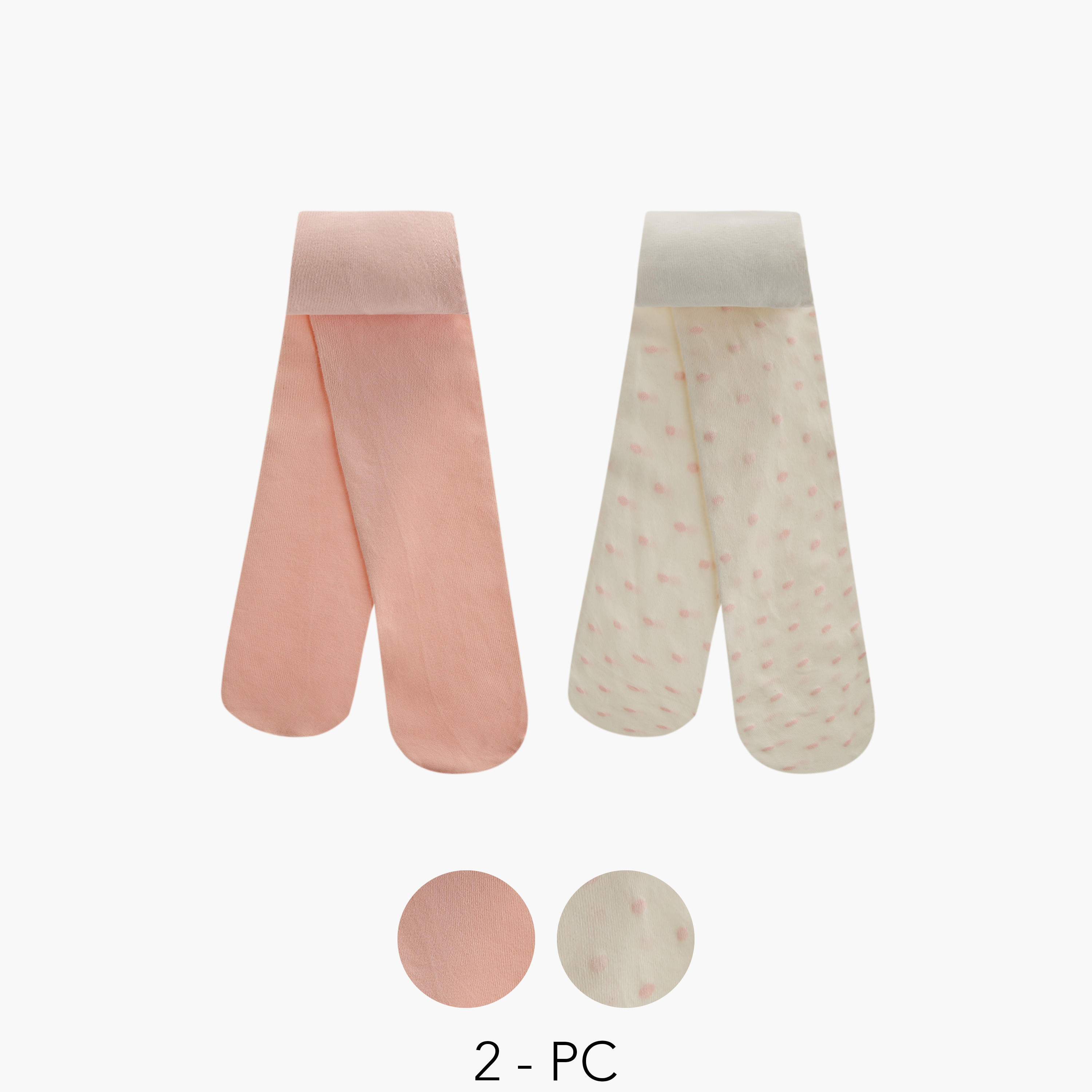 Little Missy Assorted Tights - Set of 2-girls-accessories-socks-image-1
