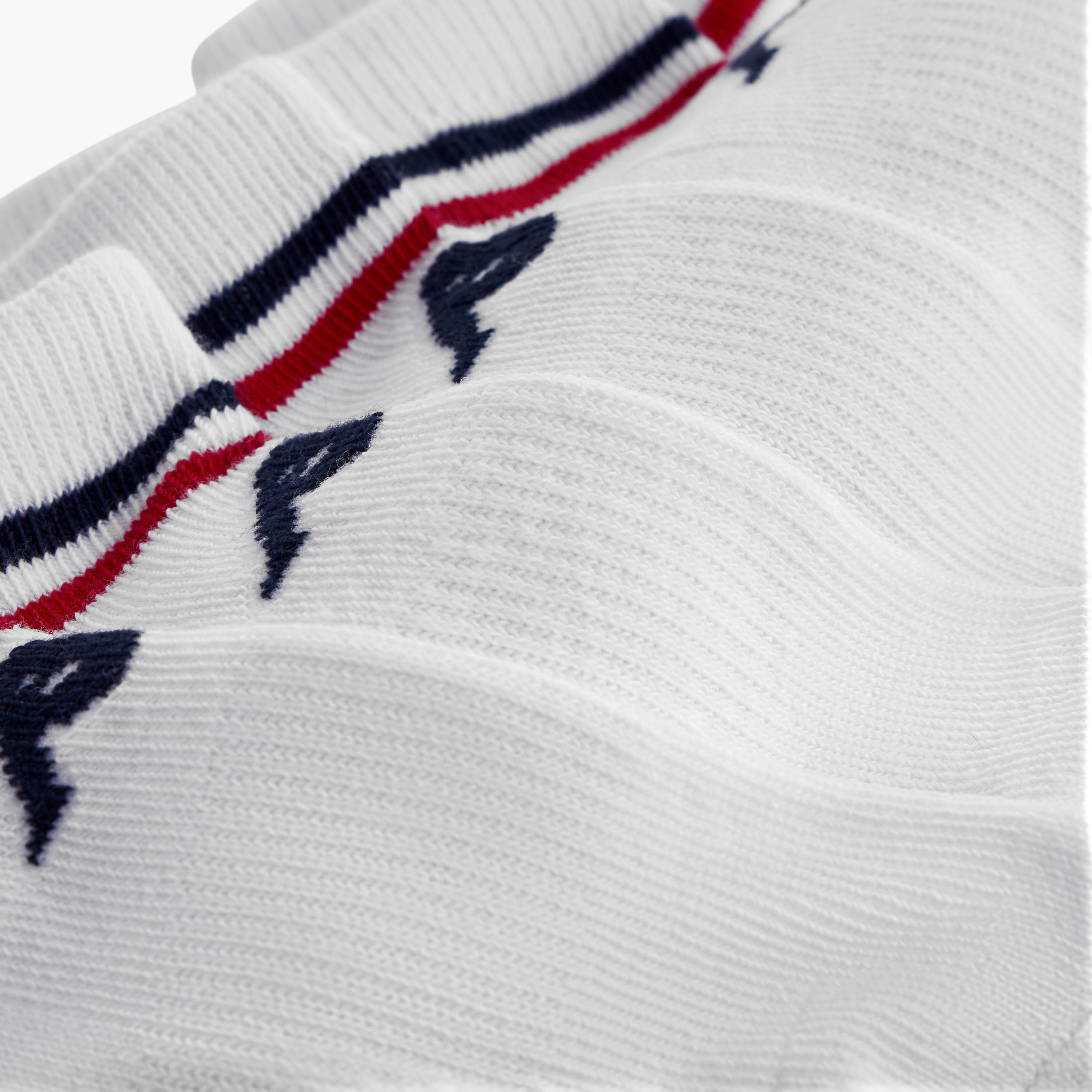 Kappa Striped Ankle Length Non Terry Cushioned Sports Socks - Set of 5-girls-accessories-socks-image-4