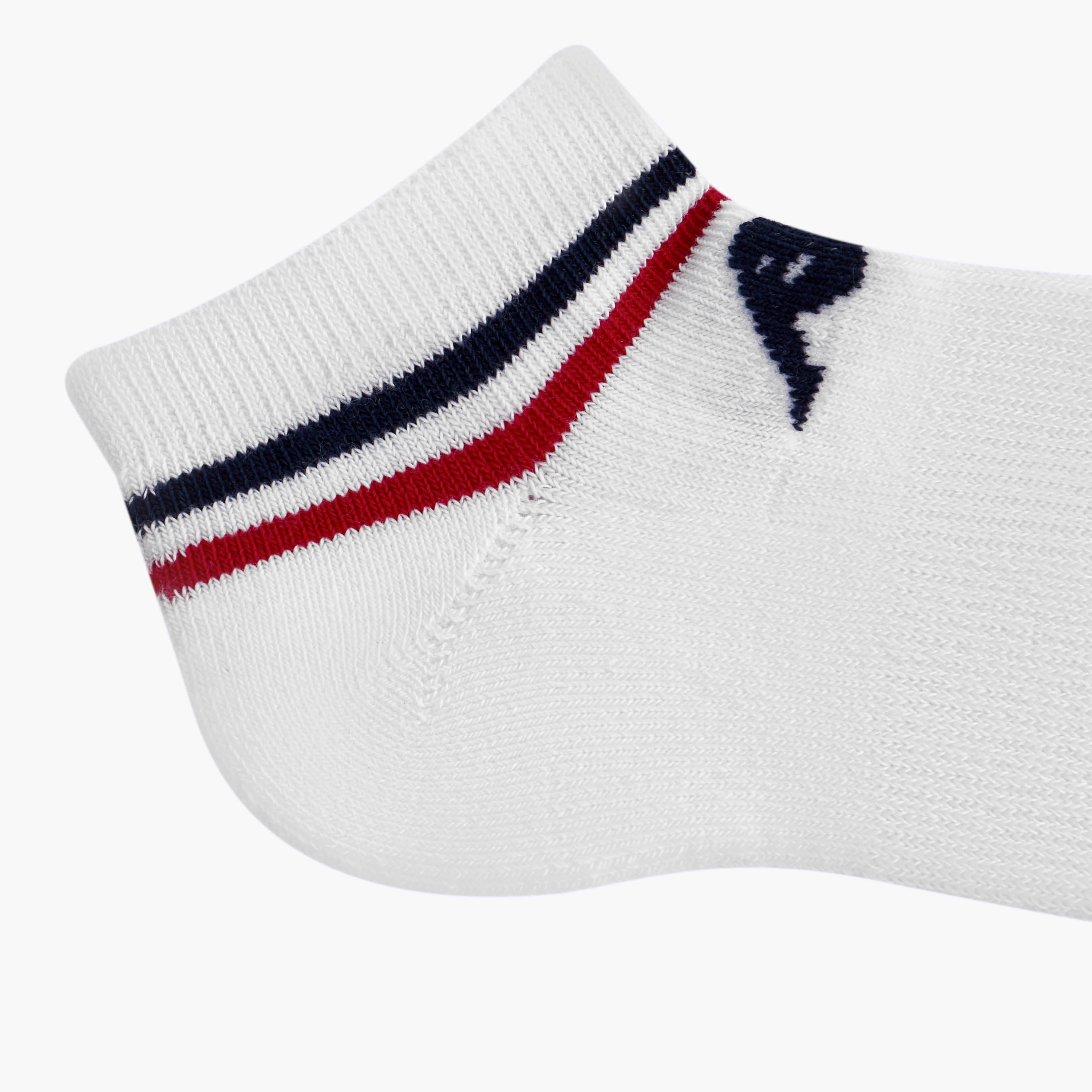 Kappa Striped Ankle Length Non Terry Cushioned Sports Socks - Set of 5-girls-accessories-socks-image-5