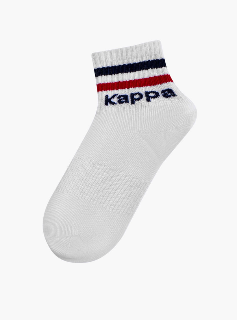 Kappa Logo Print Non Terry Sports Socks - Set of 5-girls-accessories-socks-image-2