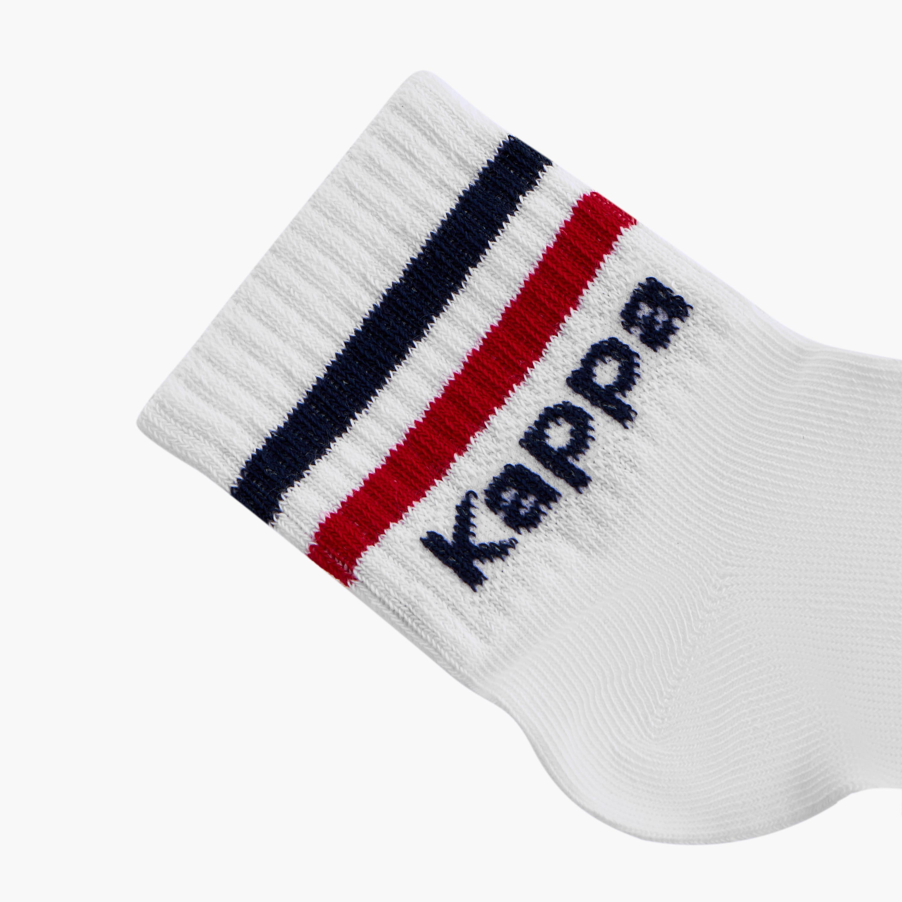 Kappa Logo Print Non Terry Sports Socks - Set of 5-girls-accessories-socks-image-5