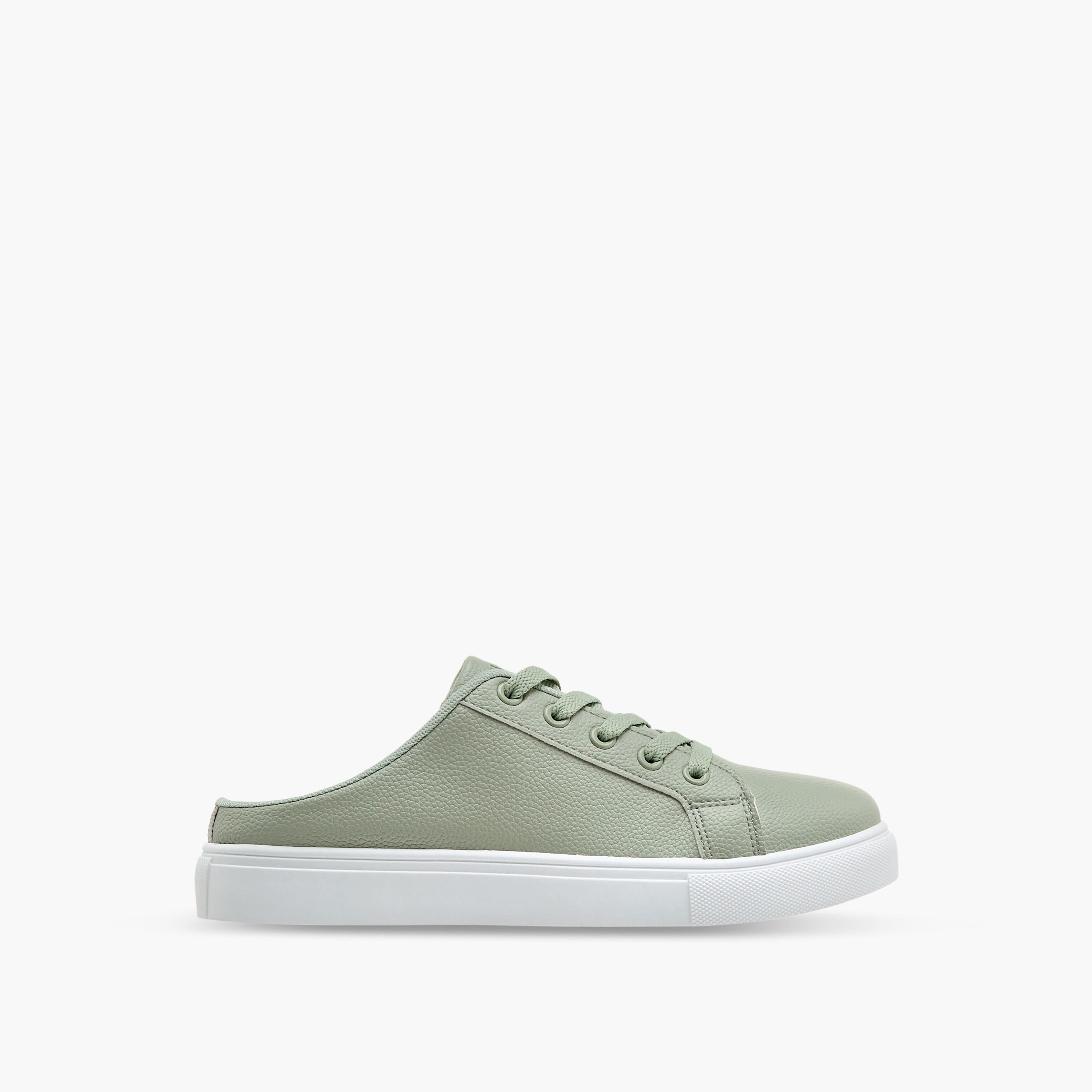 Missy Solid Slip-On Mule with Lace Detail-women-shoes-flats-mules-image-3