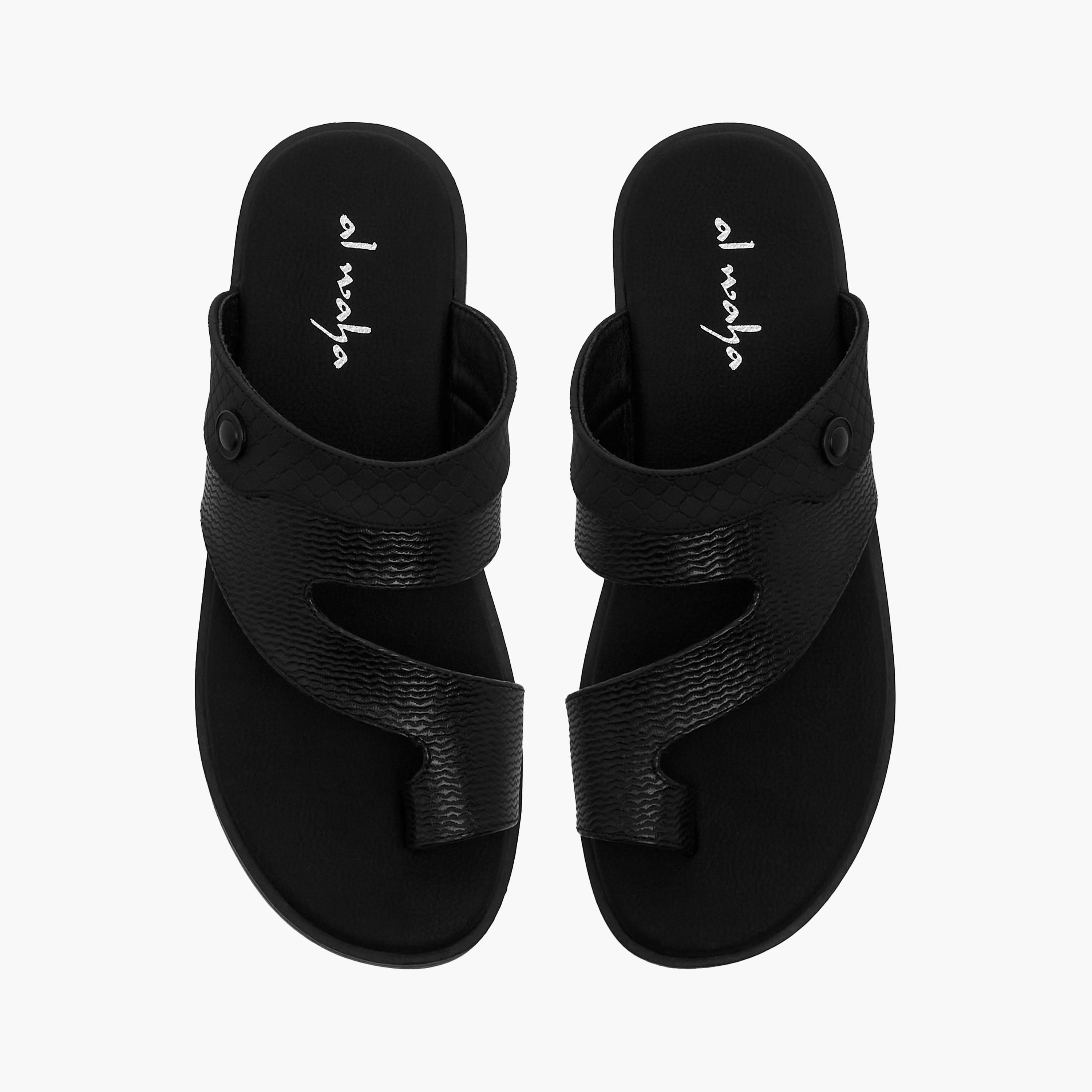 صندل عربي بحلقة إصبع للرجال من الواحة-men-shoes-sandals-image-1
