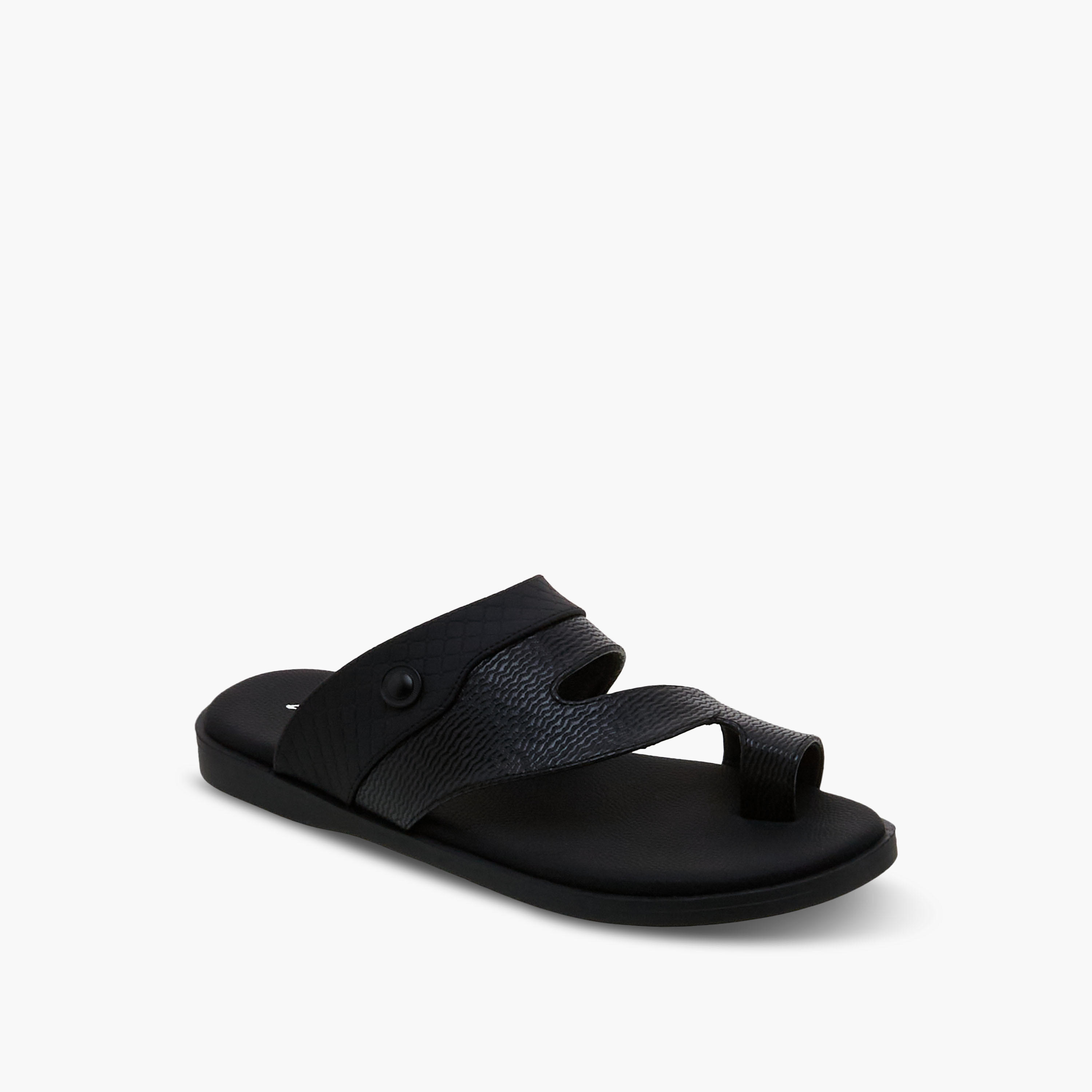 صندل عربي بحلقة إصبع للرجال من الواحة-men-shoes-sandals-image-2