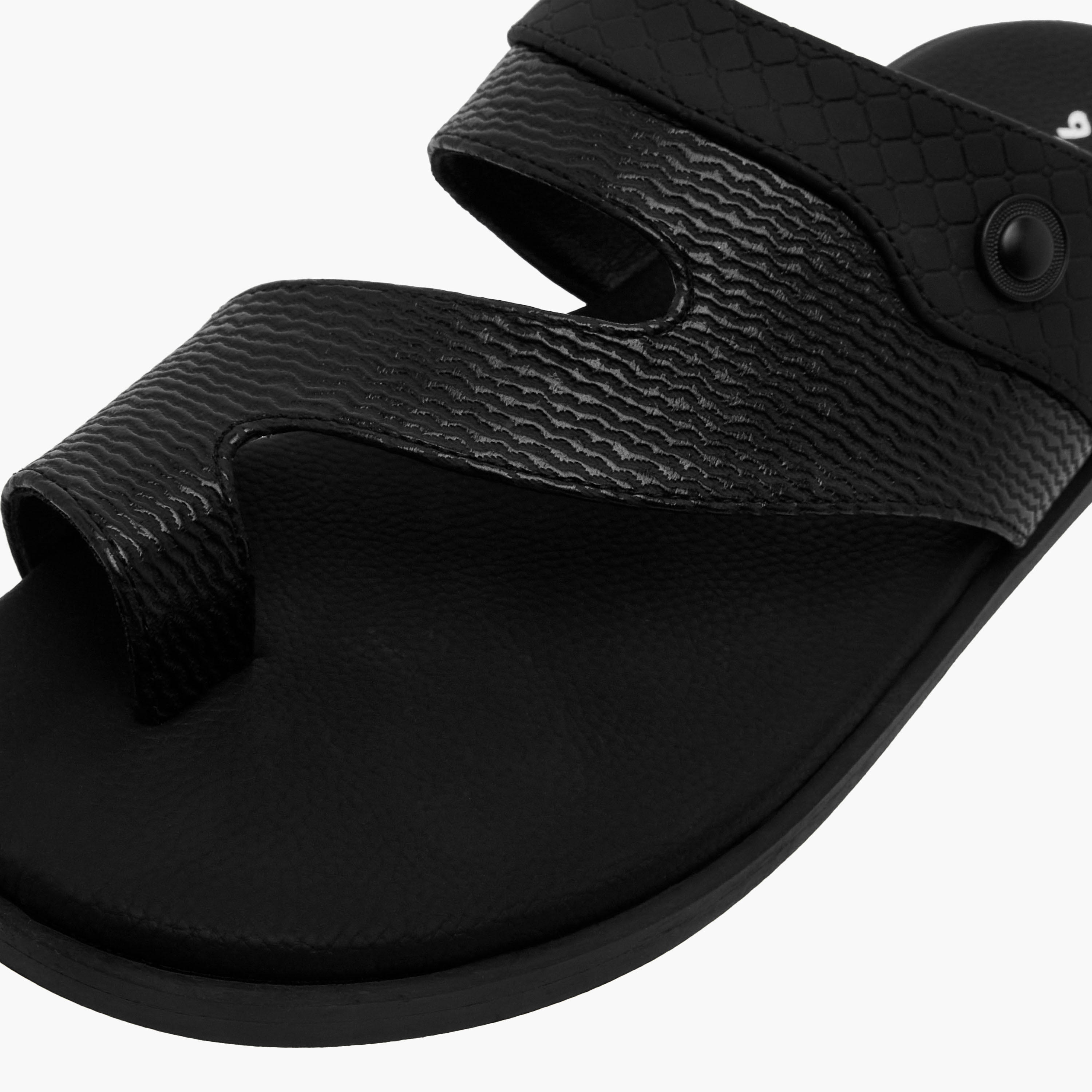 صندل عربي بحلقة إصبع للرجال من الواحة-men-shoes-sandals-image-4