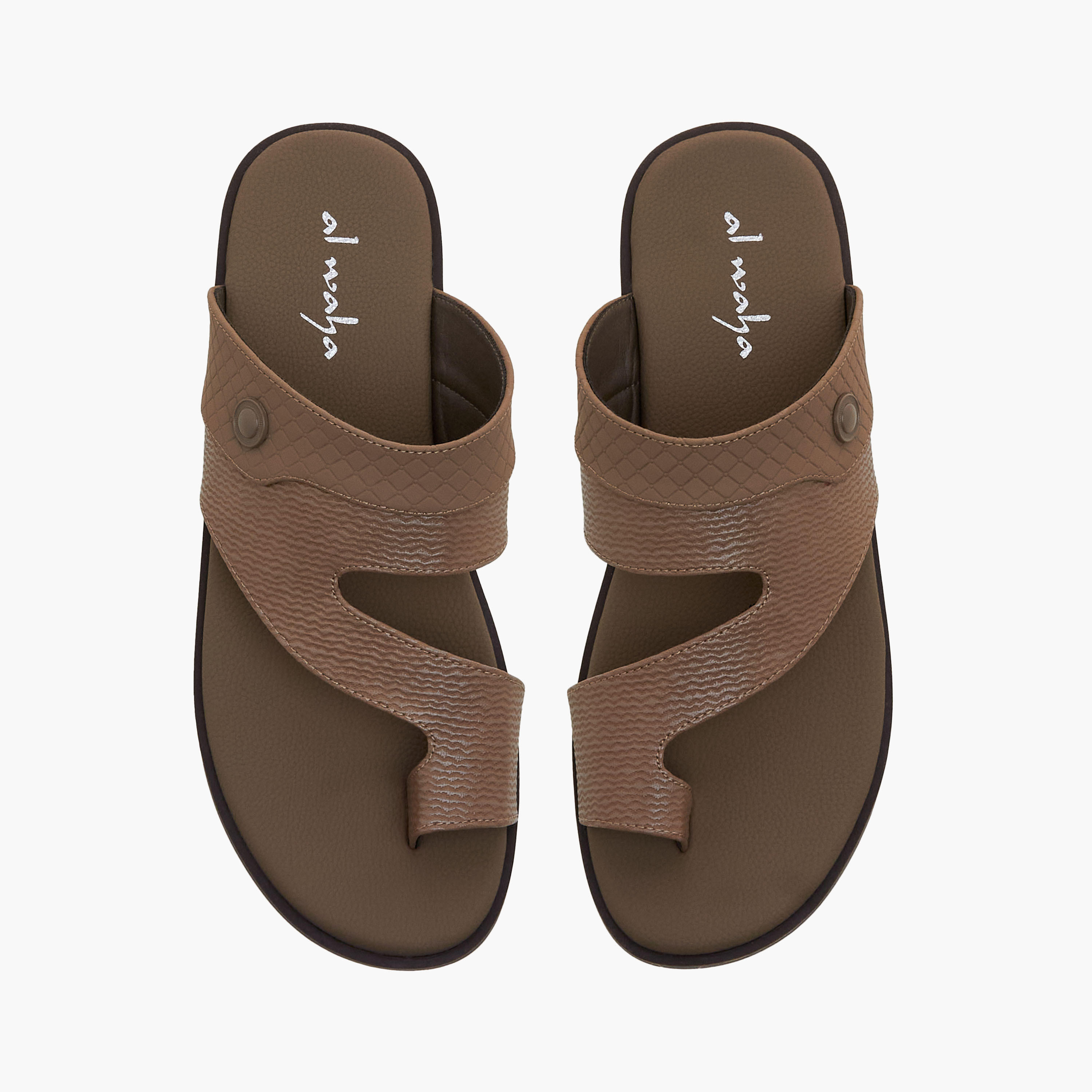 Al Waha Men Toe Loop Arabic Sandals-men-shoes-sandals-image-1