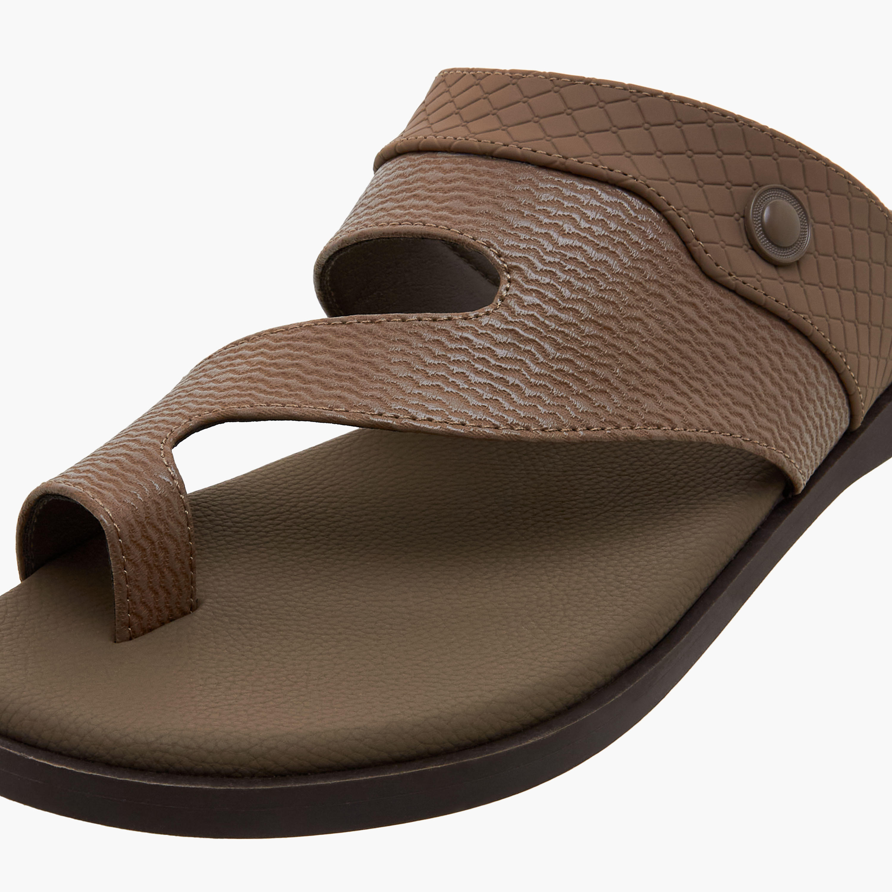 Al Waha Men Toe Loop Arabic Sandals-men-shoes-sandals-image-4