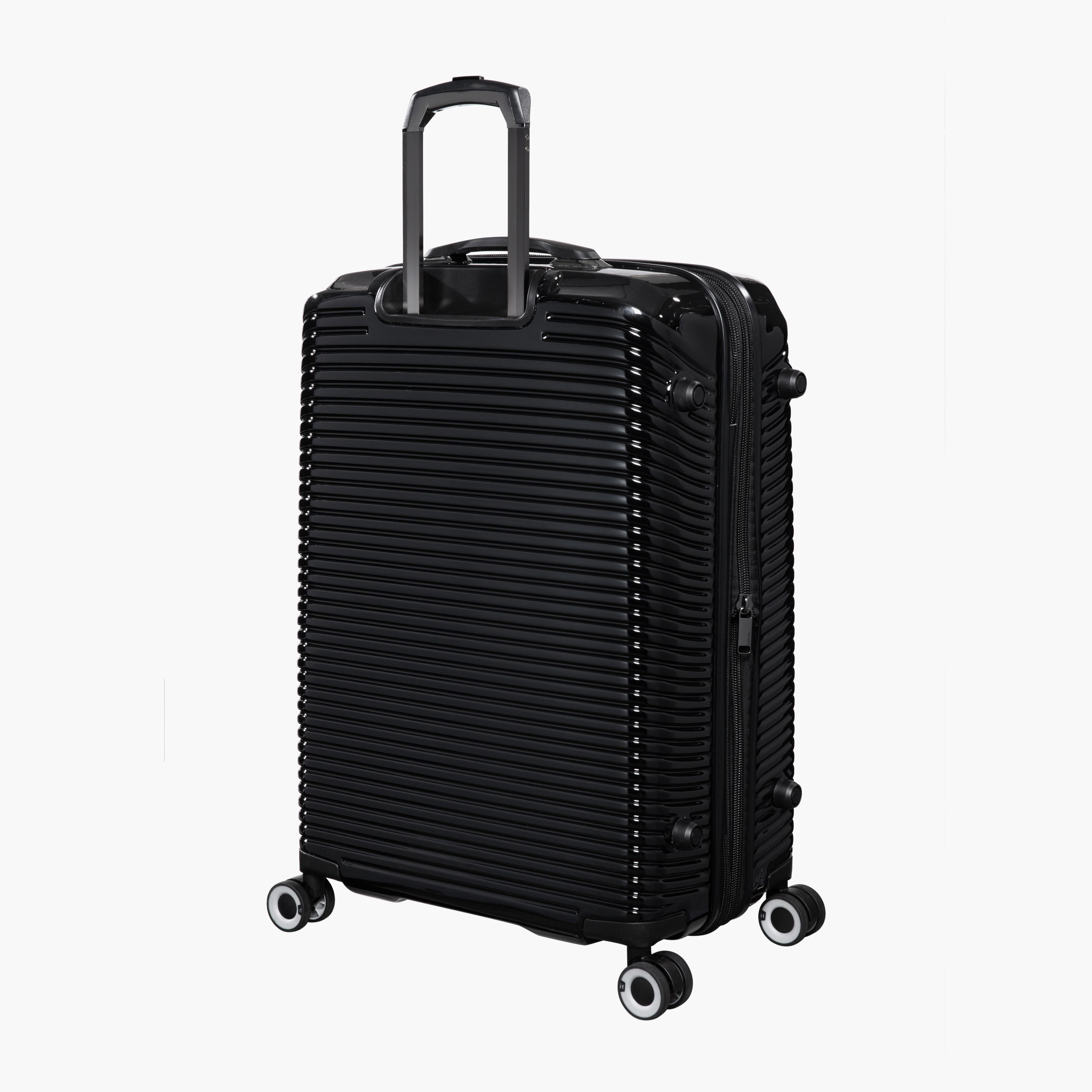 IT Textured Hardcase Luggage Trolley with Retractable Handle - 28 inches Check-In Bag-travel-luggagesandbags-luggage-image-2