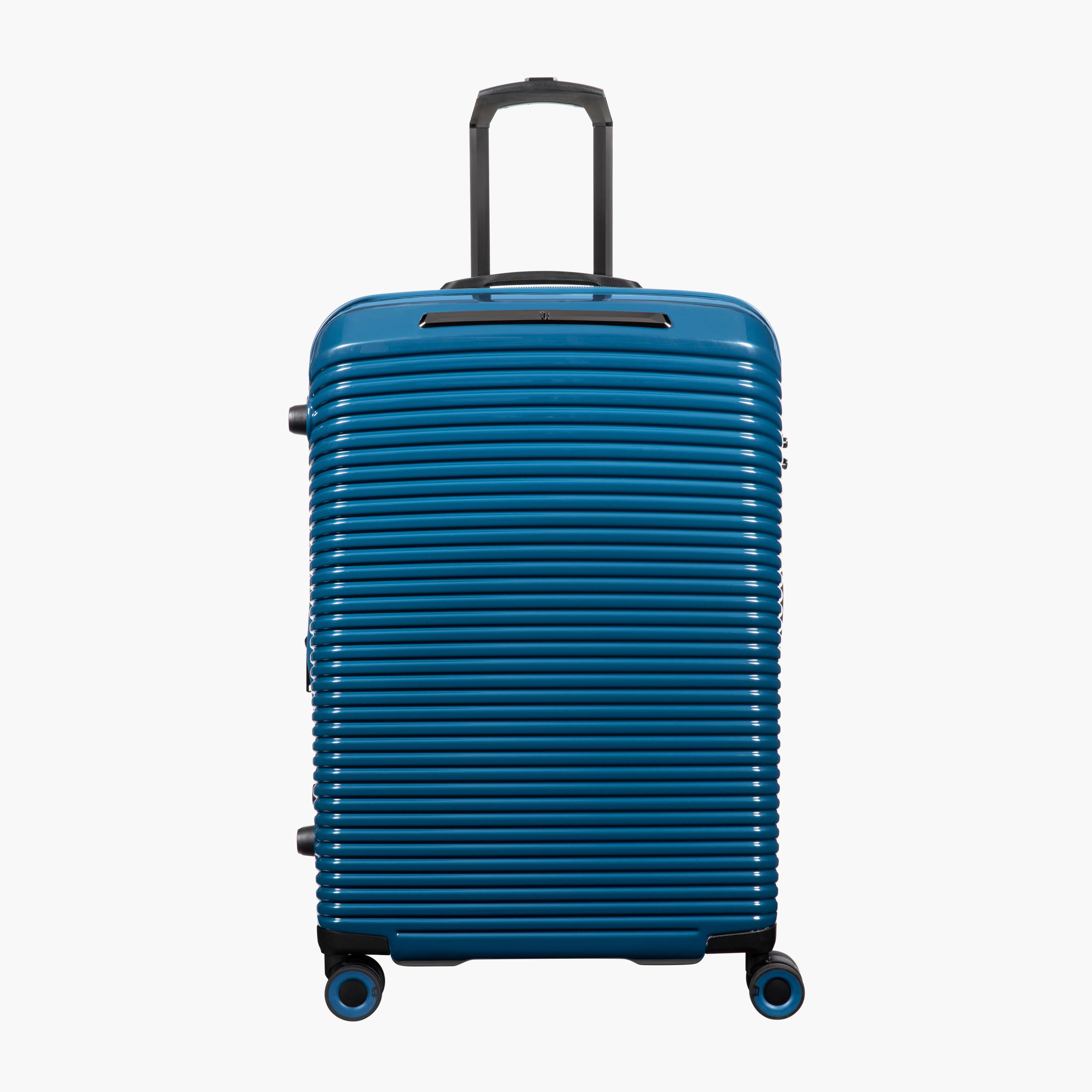 IT Textured Hardcase Luggage Trolley with Retractable Handle - 28 inches Check-In Bag-travel-luggagesandbags-luggage-image-3