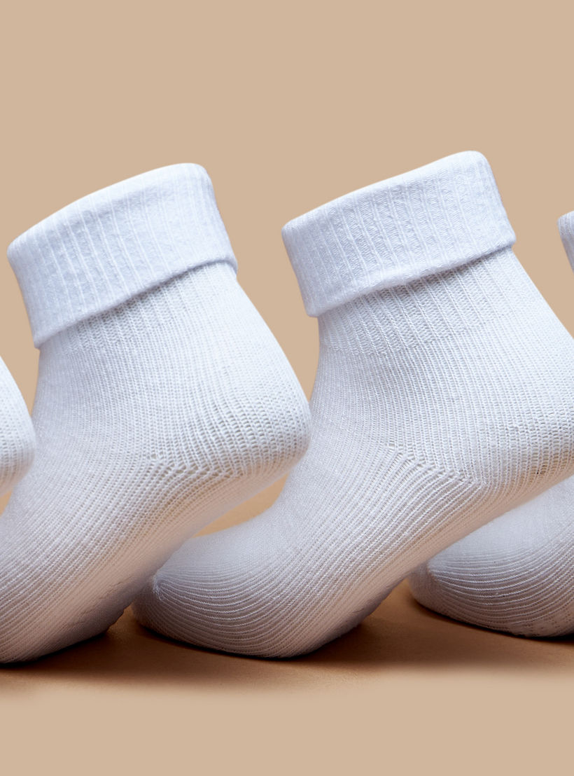 Barefeet Ankle Length Socks - Set of 3-girls-accessories-socks-image-2