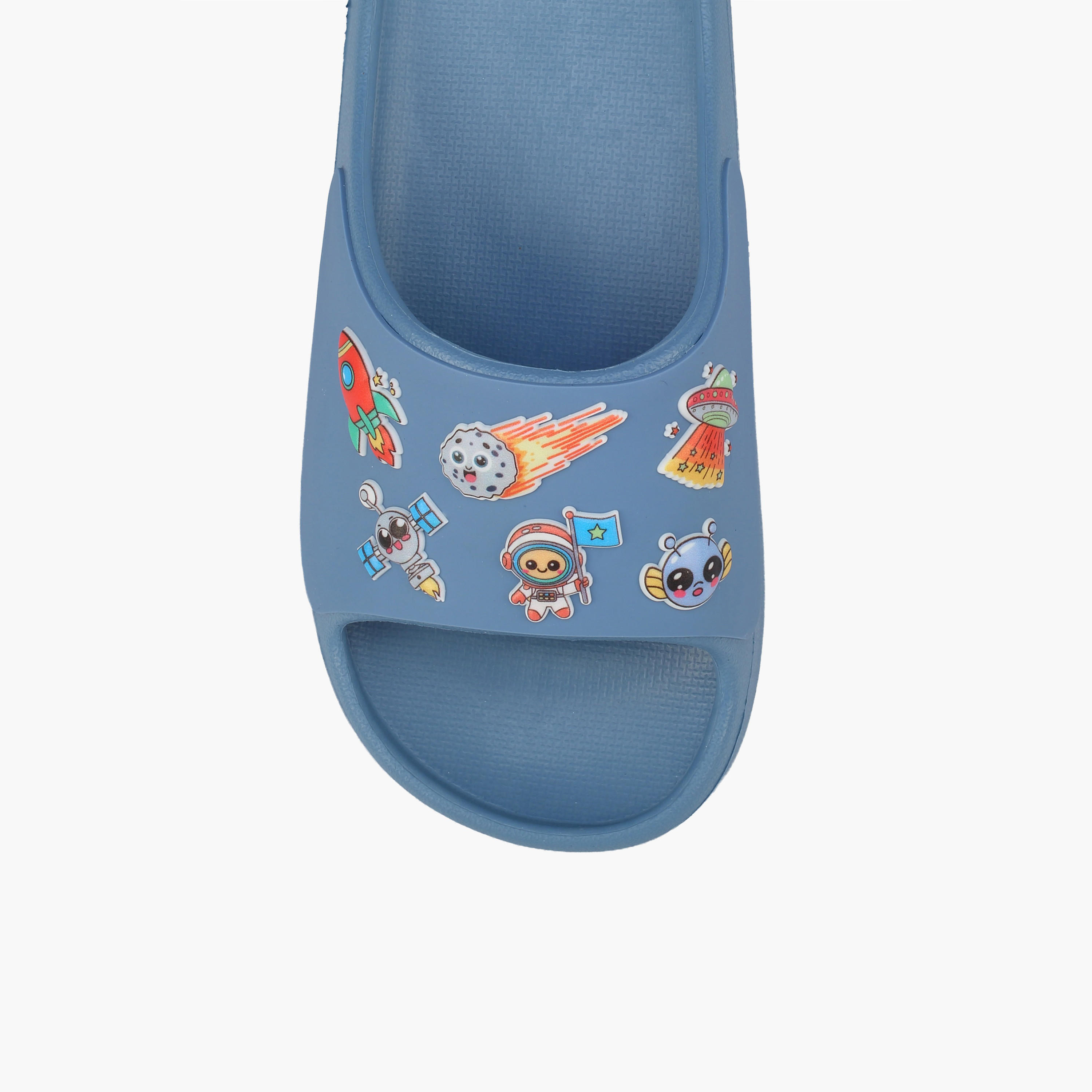 Aqua Boys Space Print Slides-boys-shoes-flipflopsandslides-image-3