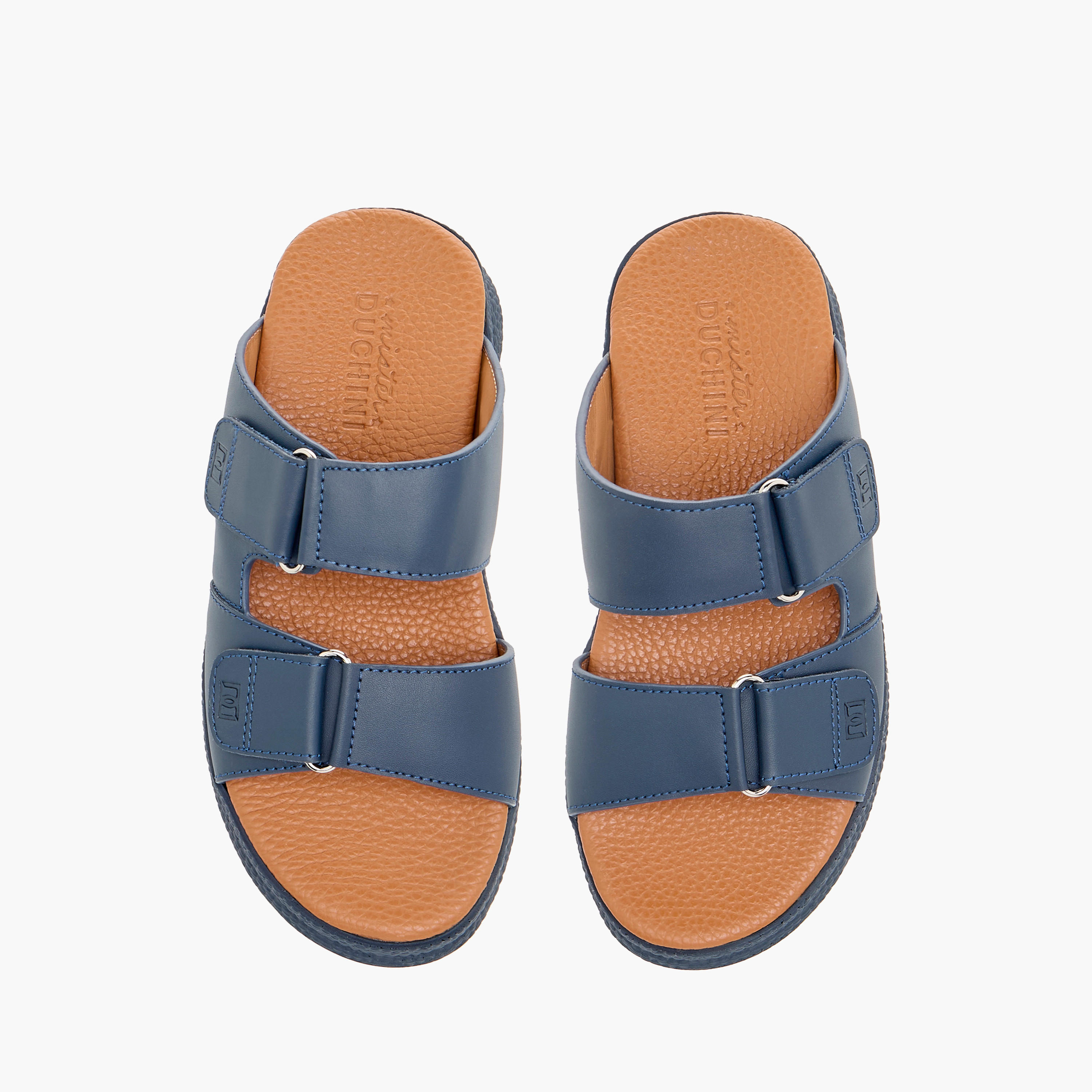 Mister Duchini Buckle Accent Slip-On Arabic Sandals-boys-shoes-sandals-image-1