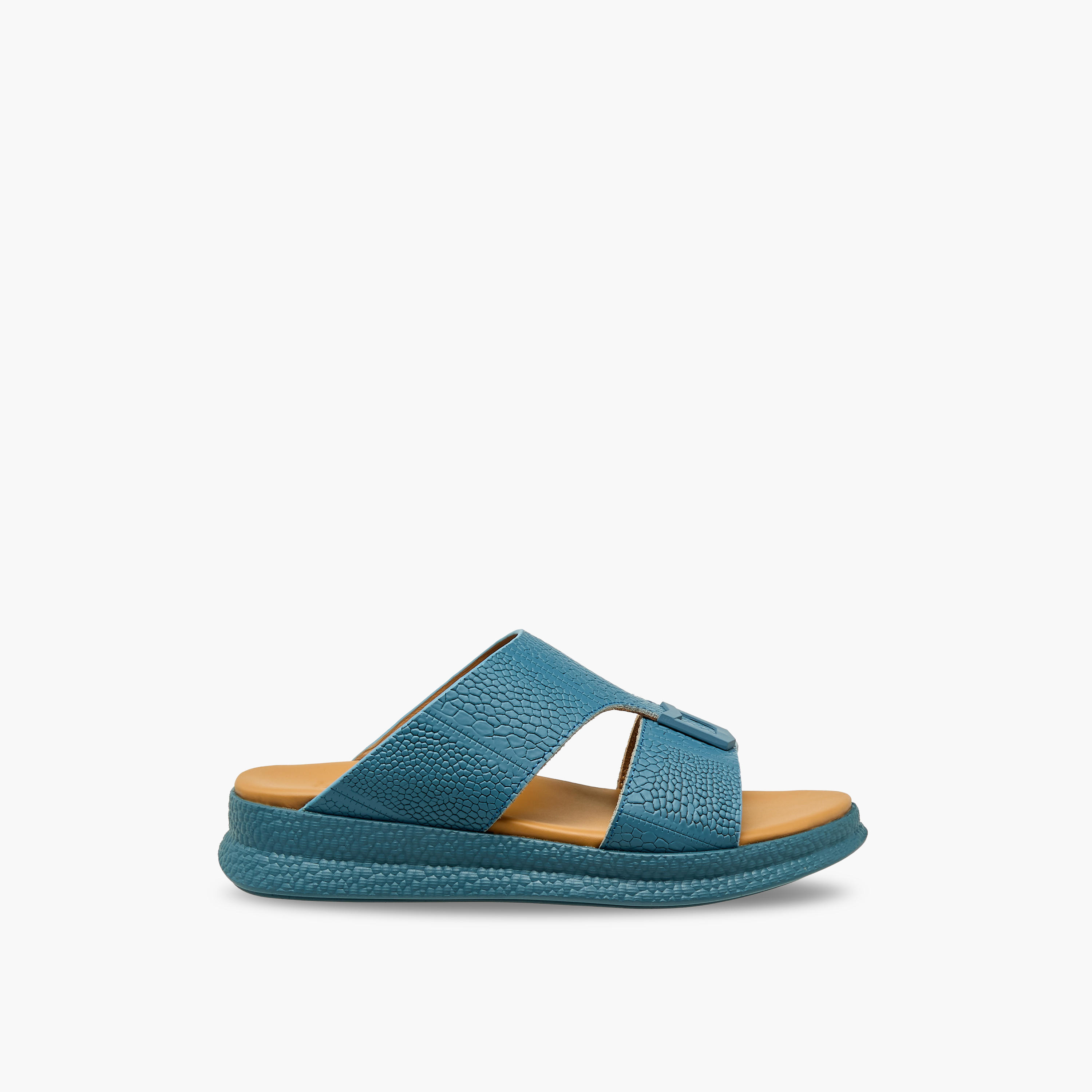 Mister Duchini Boys Leather Arabic Sandals-boys-shoes-sandals-image-3
