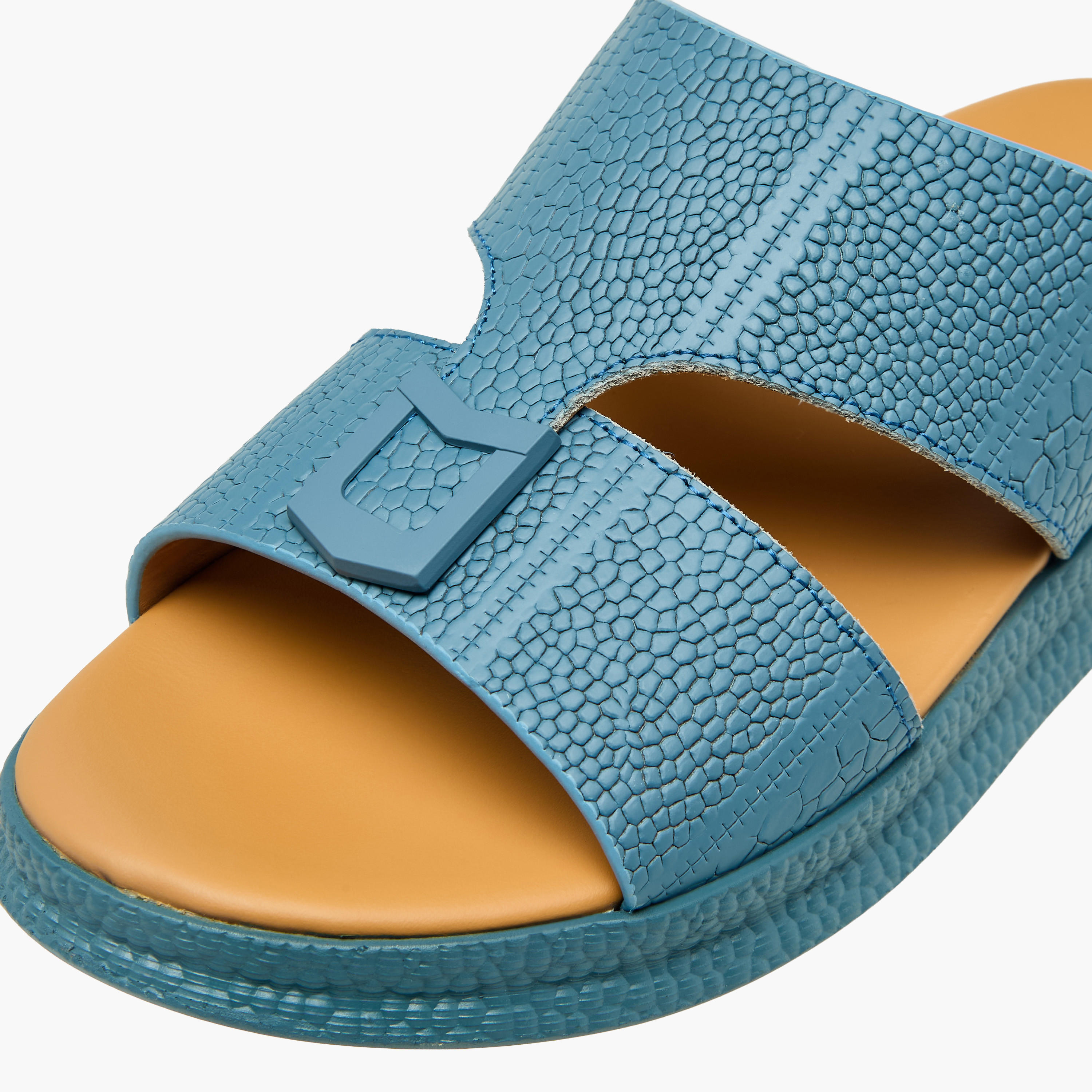 Mister Duchini Boys Leather Arabic Sandals-boys-shoes-sandals-image-4