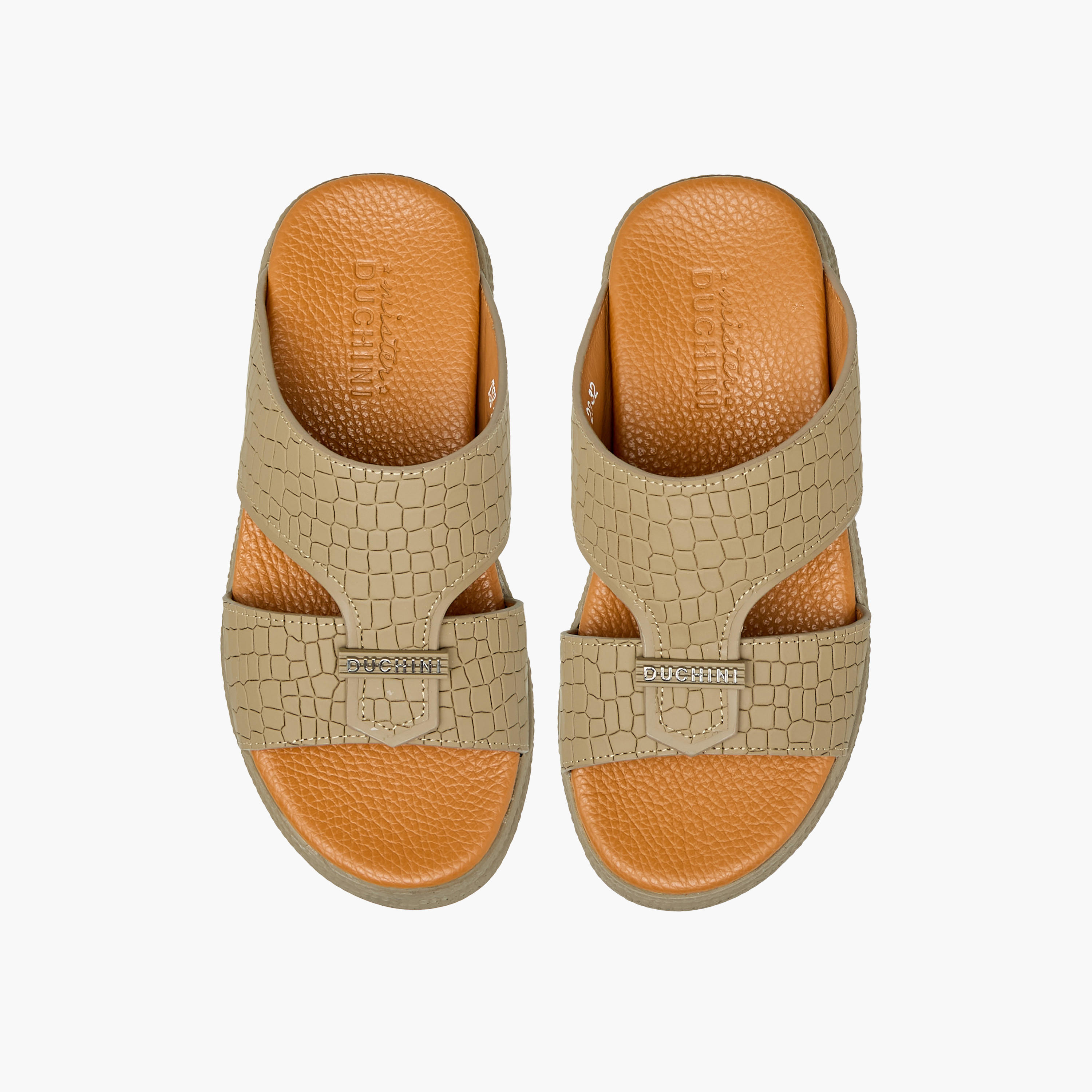 Mister Duchini Boys Leather Arabic Sandals-boys-shoes-sandals-image-1