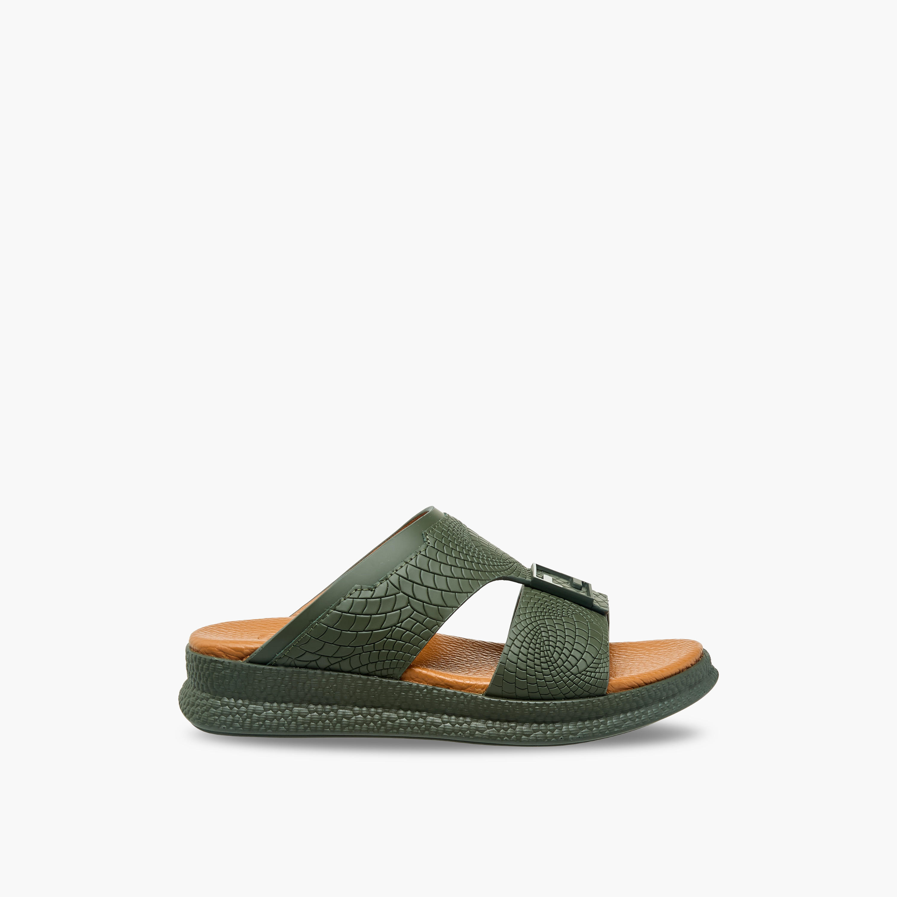 Mister Duchini Boys Leather Arabic Sandals-boys-shoes-sandals-image-3
