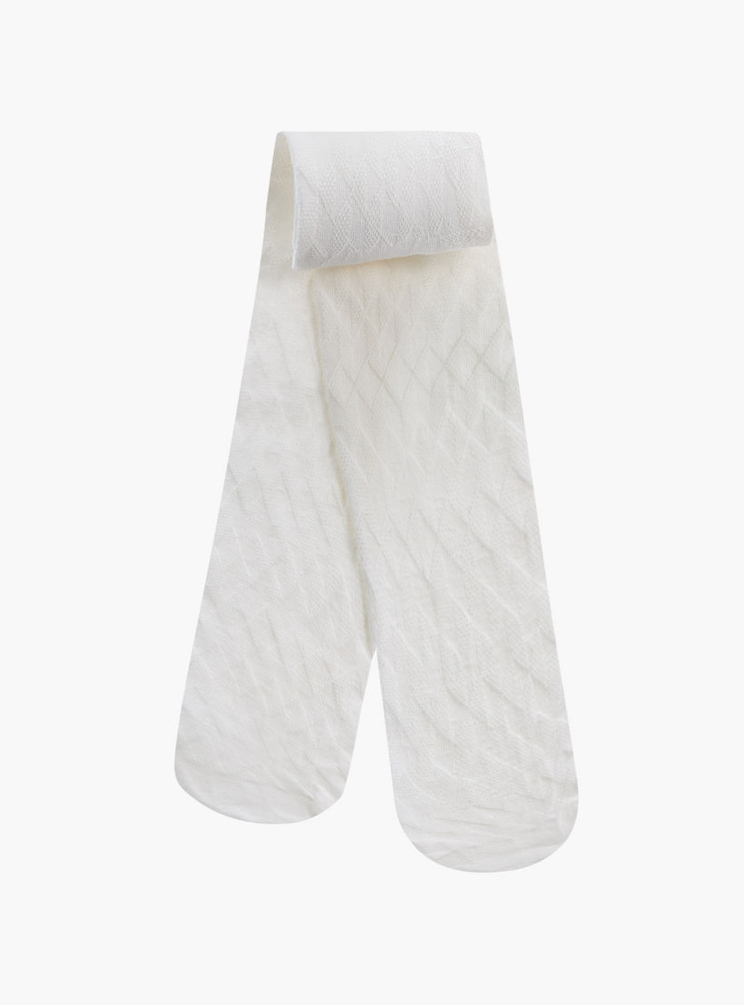 Barefeet Baby Girls Tights with Elasticated Waistband - Set of 2-baby-girls-accessories-socks-image-2