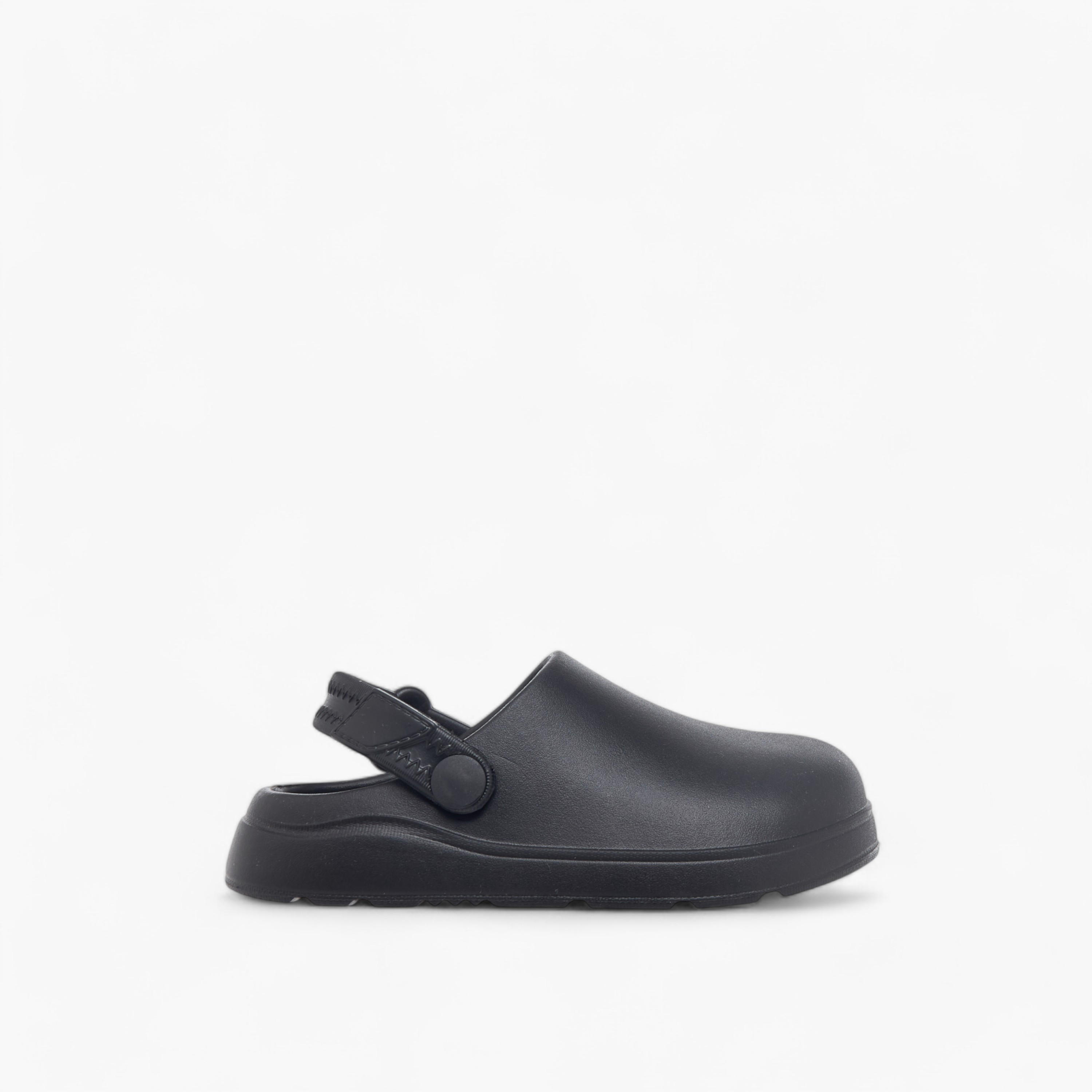 Aqua Solid Clogs with Backstrap-boys-shoes-flipflopsandslides-image-3