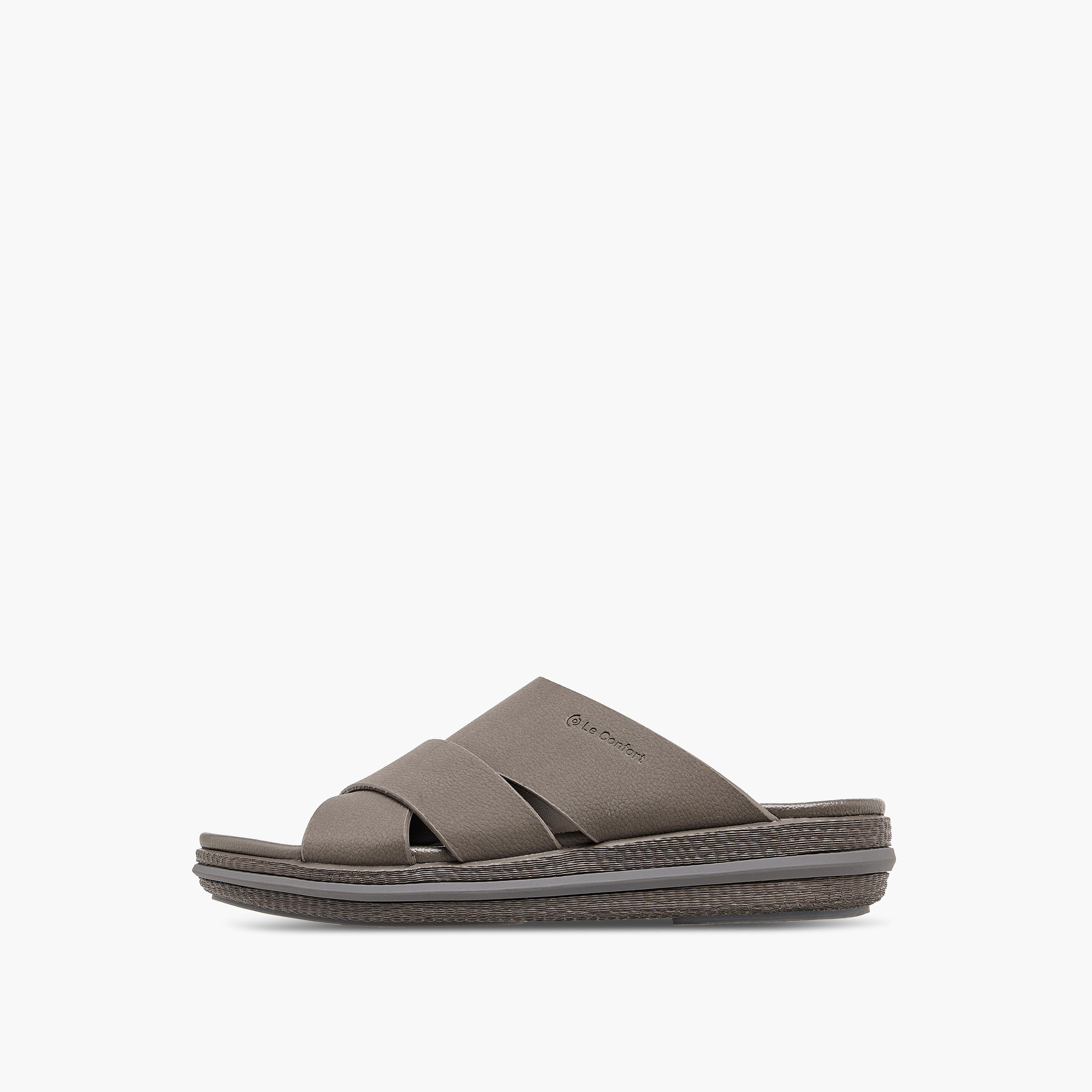 صندل بارز الملمس وسهل الارتداء بحزام متقاطع من لوكومفورت-men-shoes-sandals-image-4
