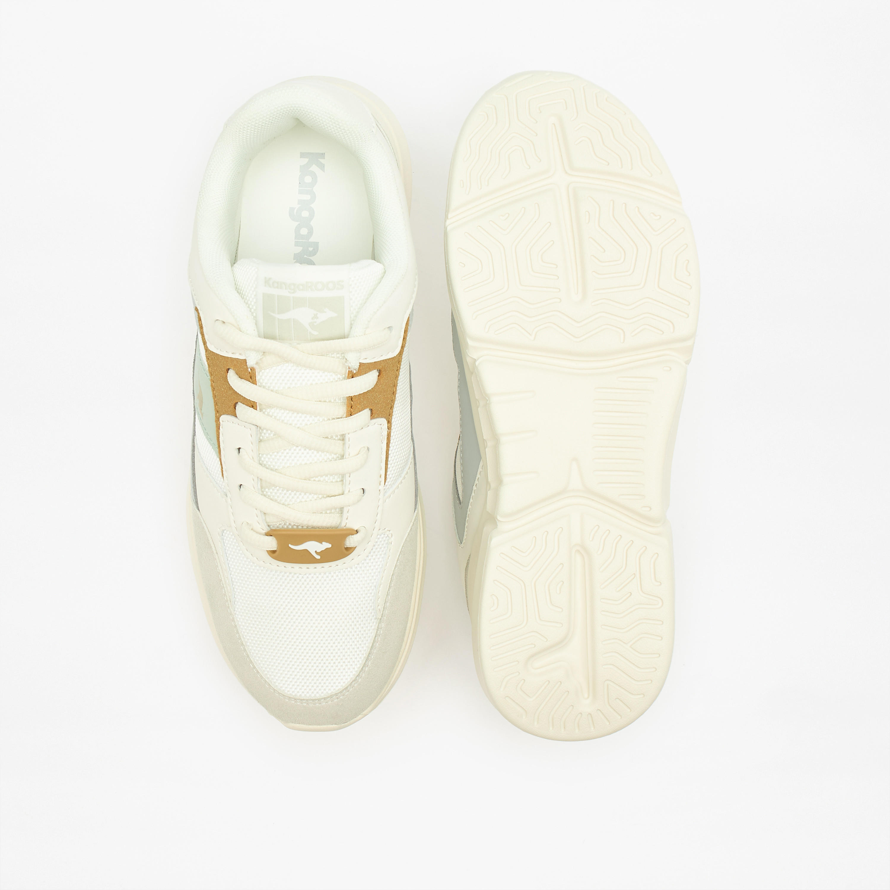 KangaROOS Women's Panelled Lace-Up Sports Shoes-women-shoes-sneakers-image-4