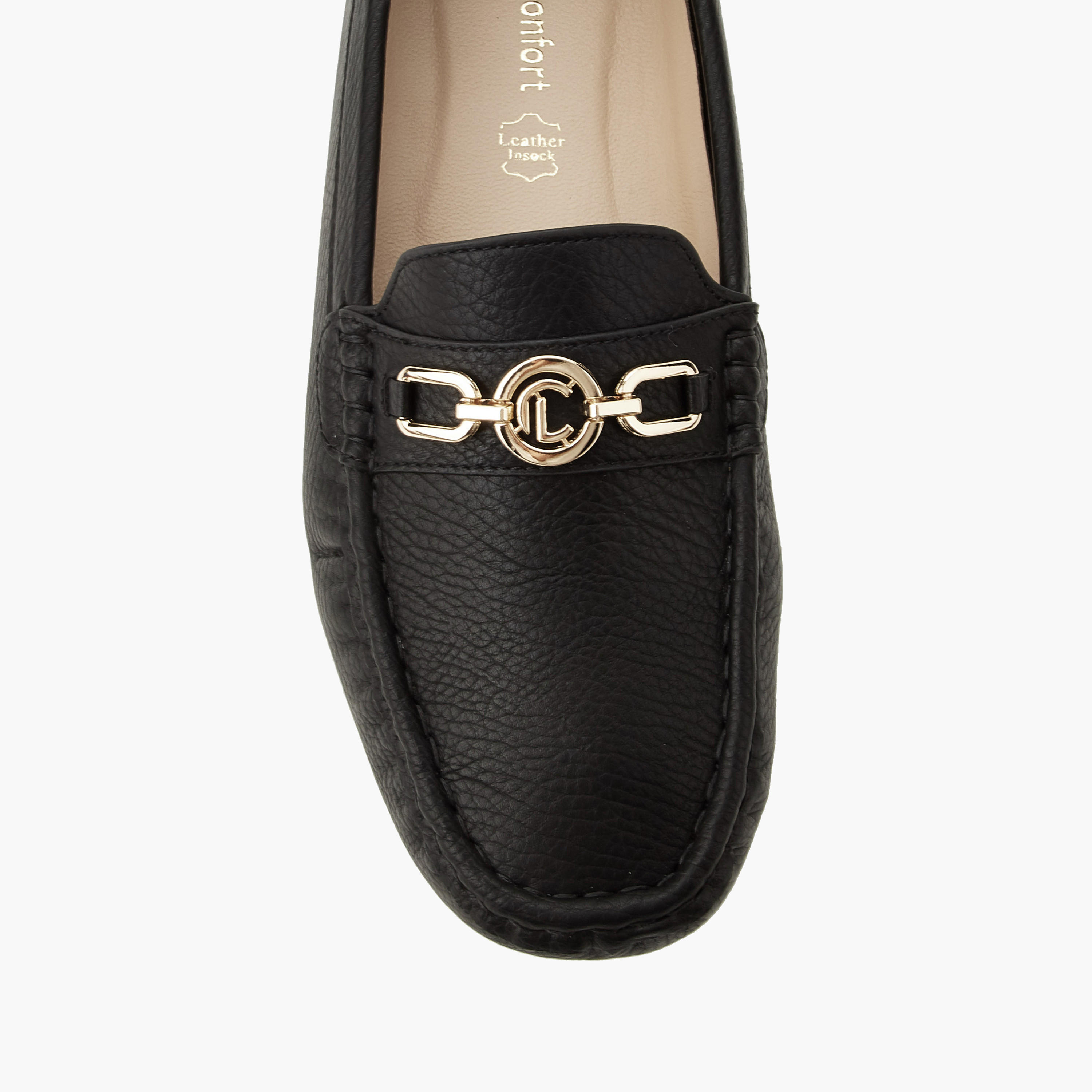 Le Confort Metal Accent Slip-On Comfort Moccasins-women-shoes-loafersandmoccasins-image-5