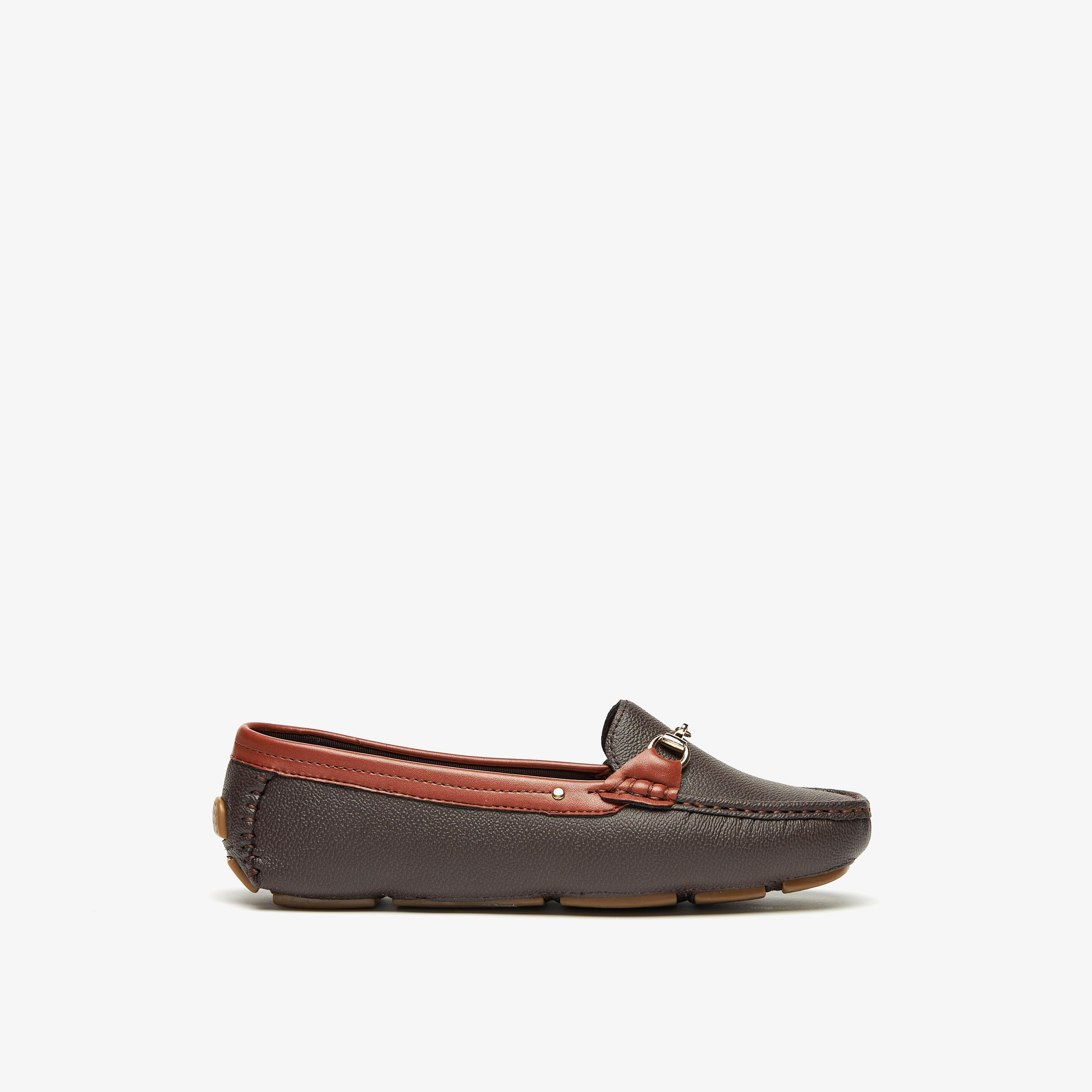 Le Confort Metal Accent Slip-On Comfort Moccasins-women-shoes-loafersandmoccasins-image-3