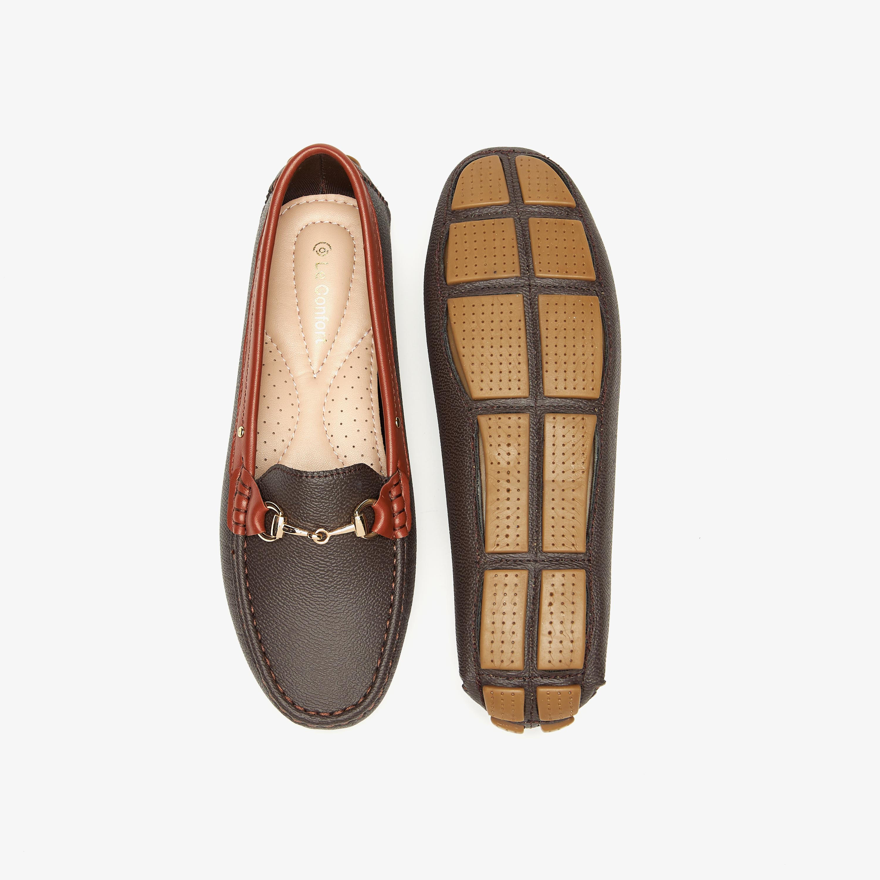 Le Confort Metal Accent Slip-On Comfort Moccasins-women-shoes-loafersandmoccasins-image-4