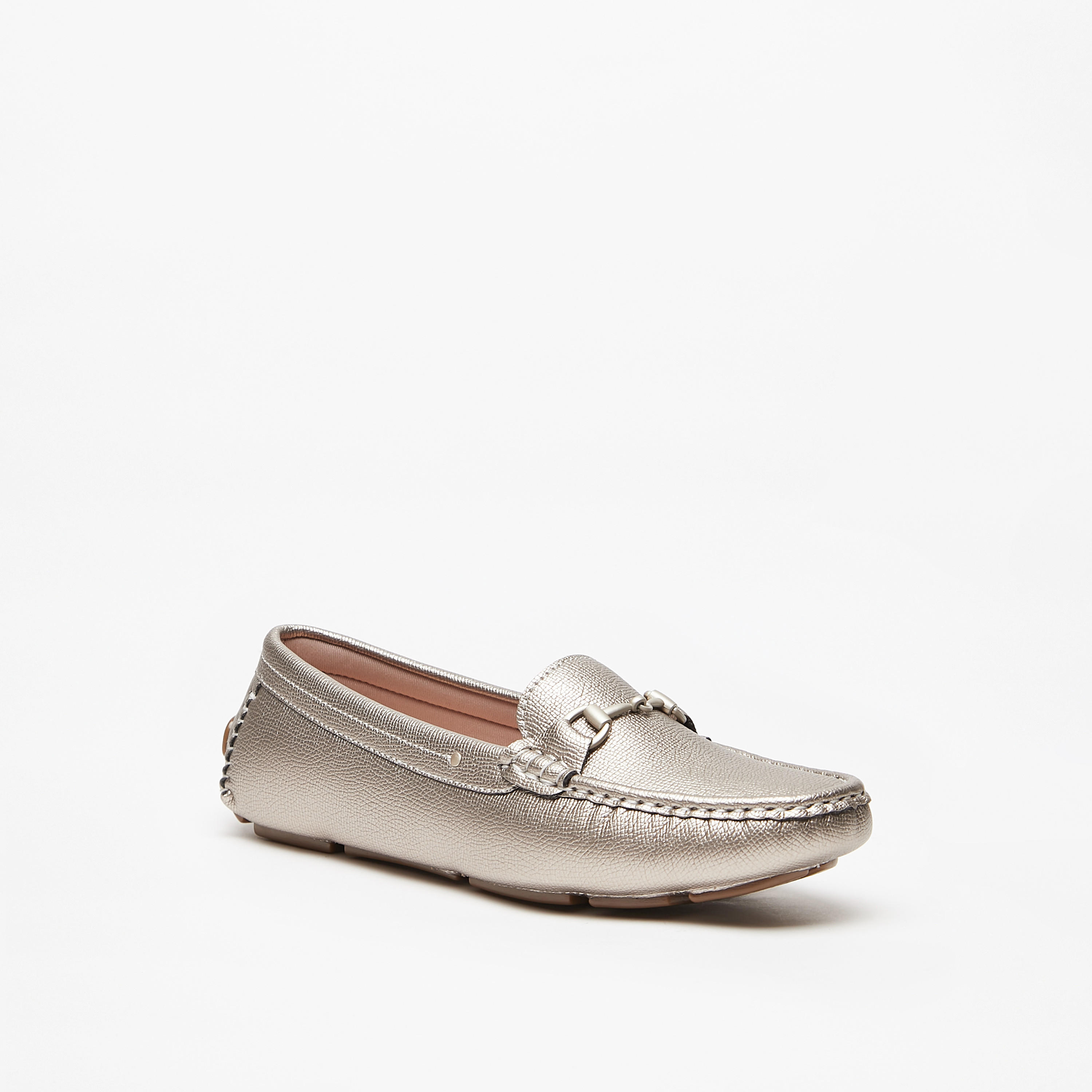Le Confort Metal Accent Slip-On Comfort Moccasins-women-shoes-loafersandmoccasins-image-1