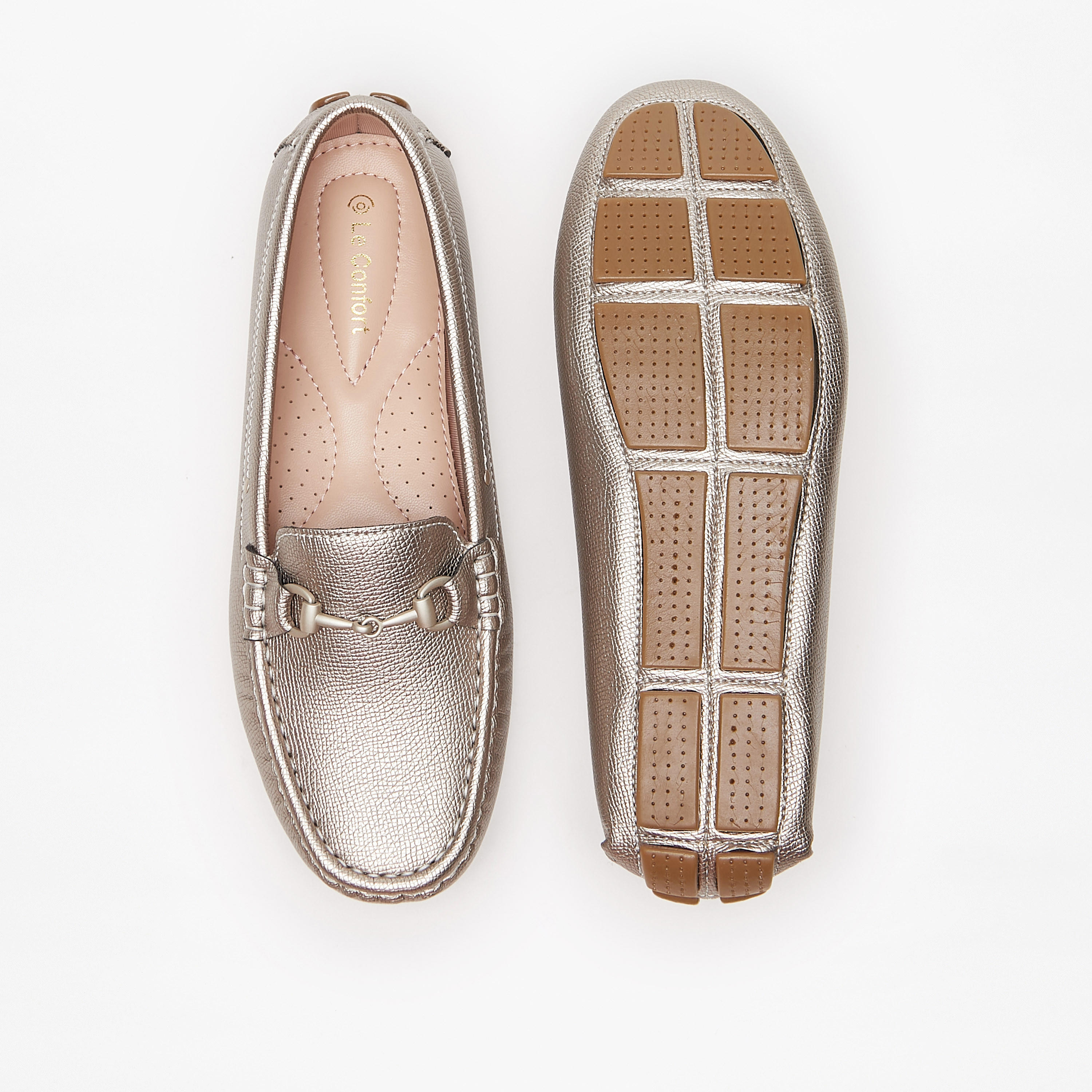 Le Confort Metal Accent Slip-On Comfort Moccasins-women-shoes-loafersandmoccasins-image-4