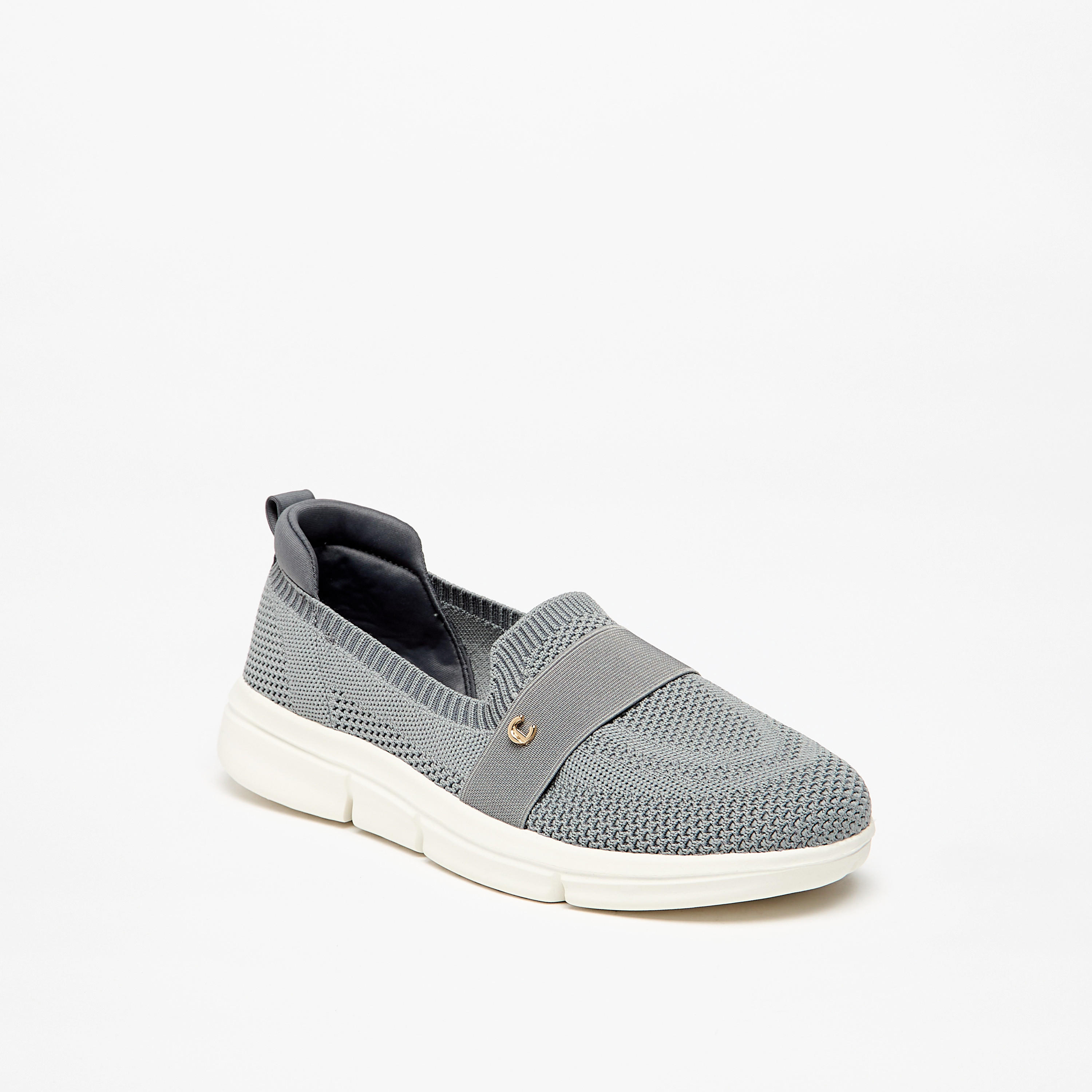 Le Confort Women Textured Slip-On Sneakers-women-shoes-sneakers-image-2