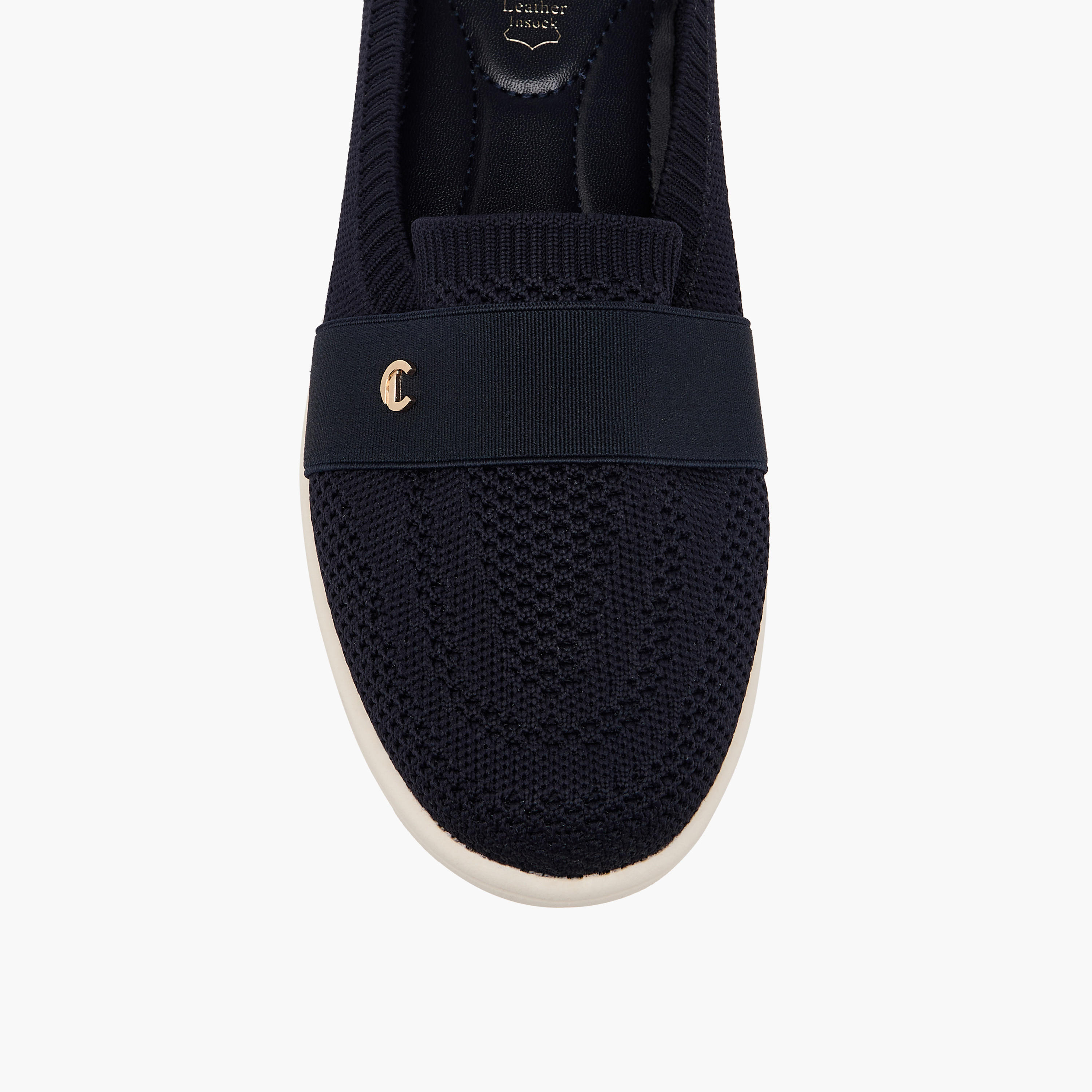 Le Confort Women Textured Slip-On Sneakers-women-shoes-sneakers-image-4