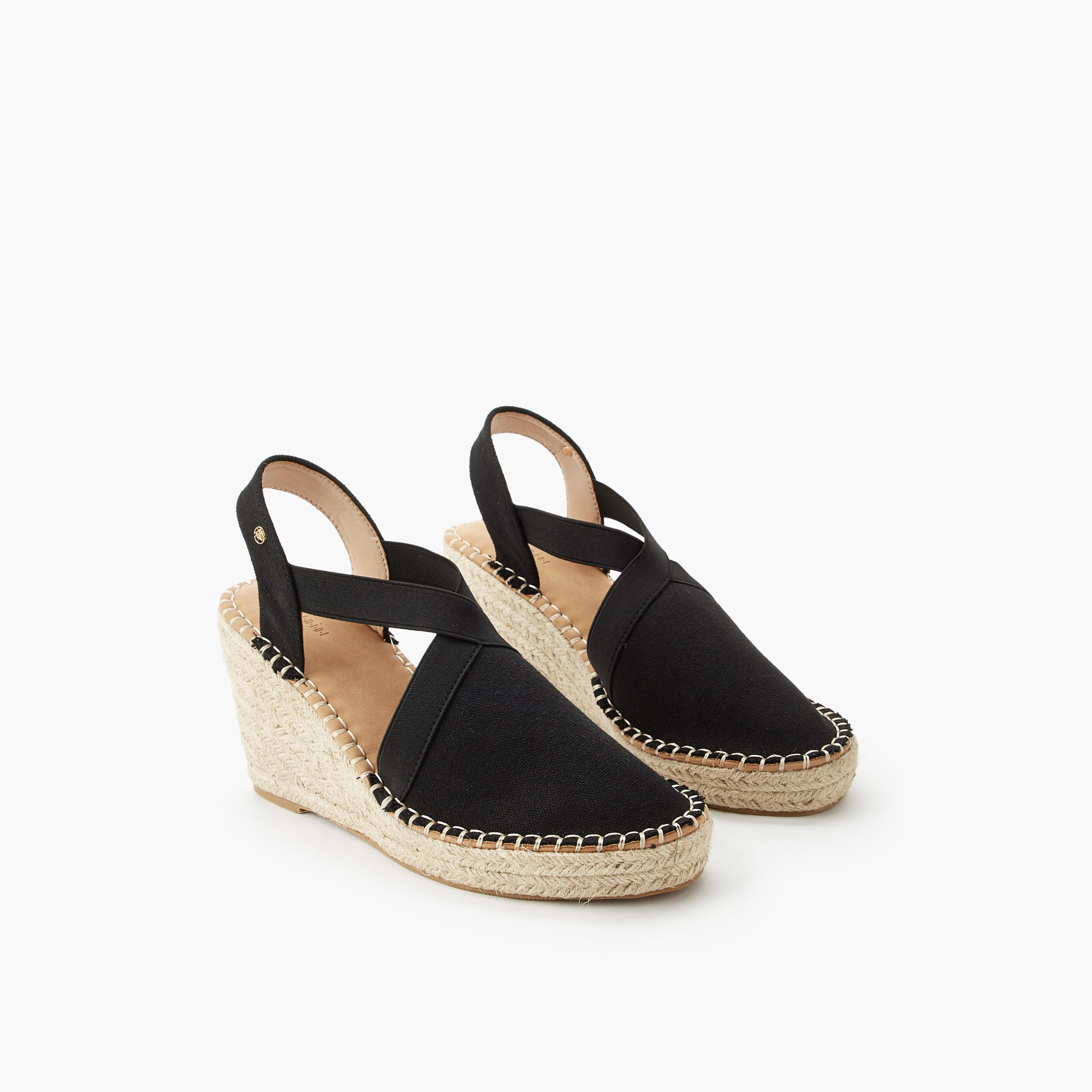 Peppermint Women Wedge Heel Espadrille Shoes-women-shoes-flats-espadrilles-image-1