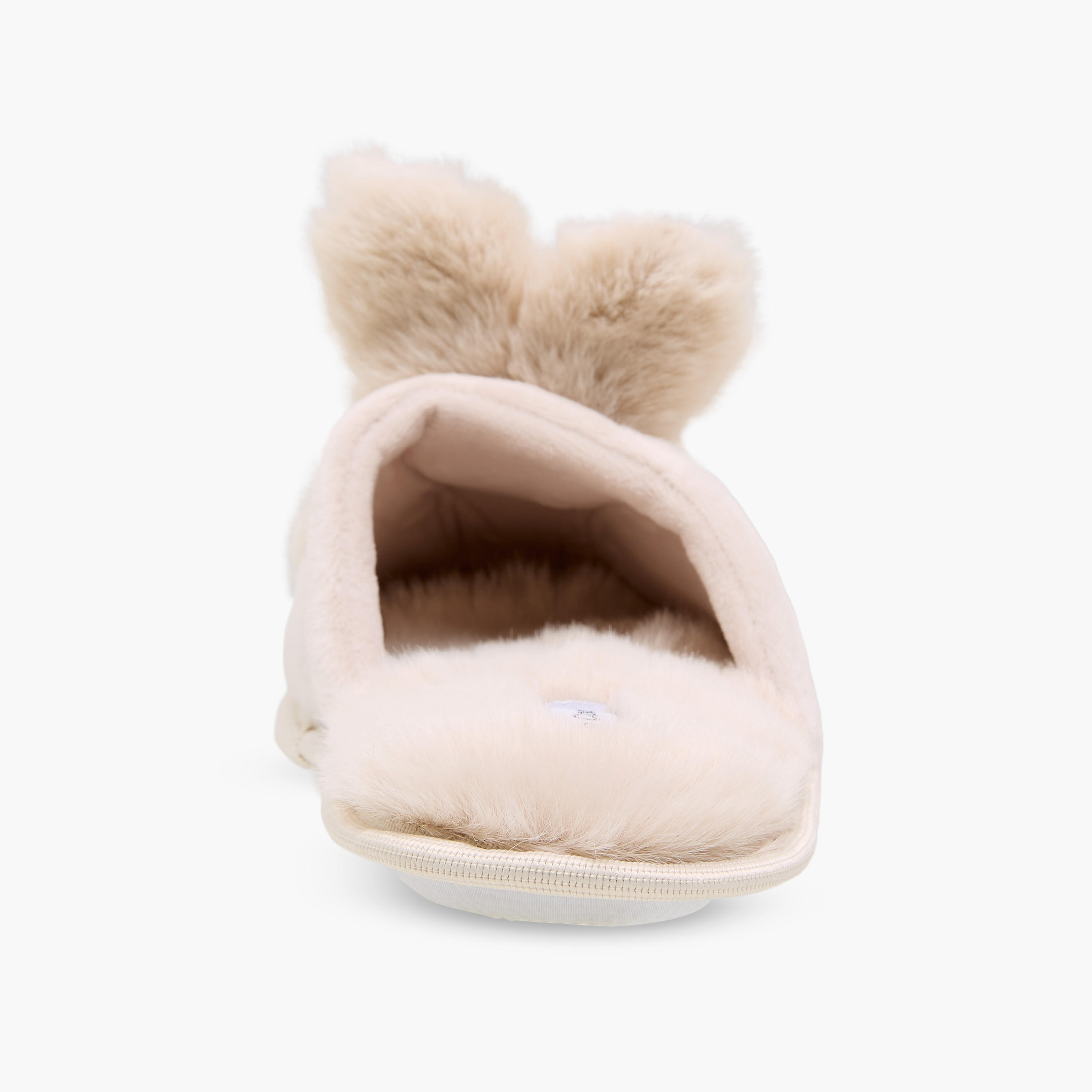 Le Confort Women Bunny Ear Applique Bedroom Slides-women-shoes-bedroomslippers-image-4