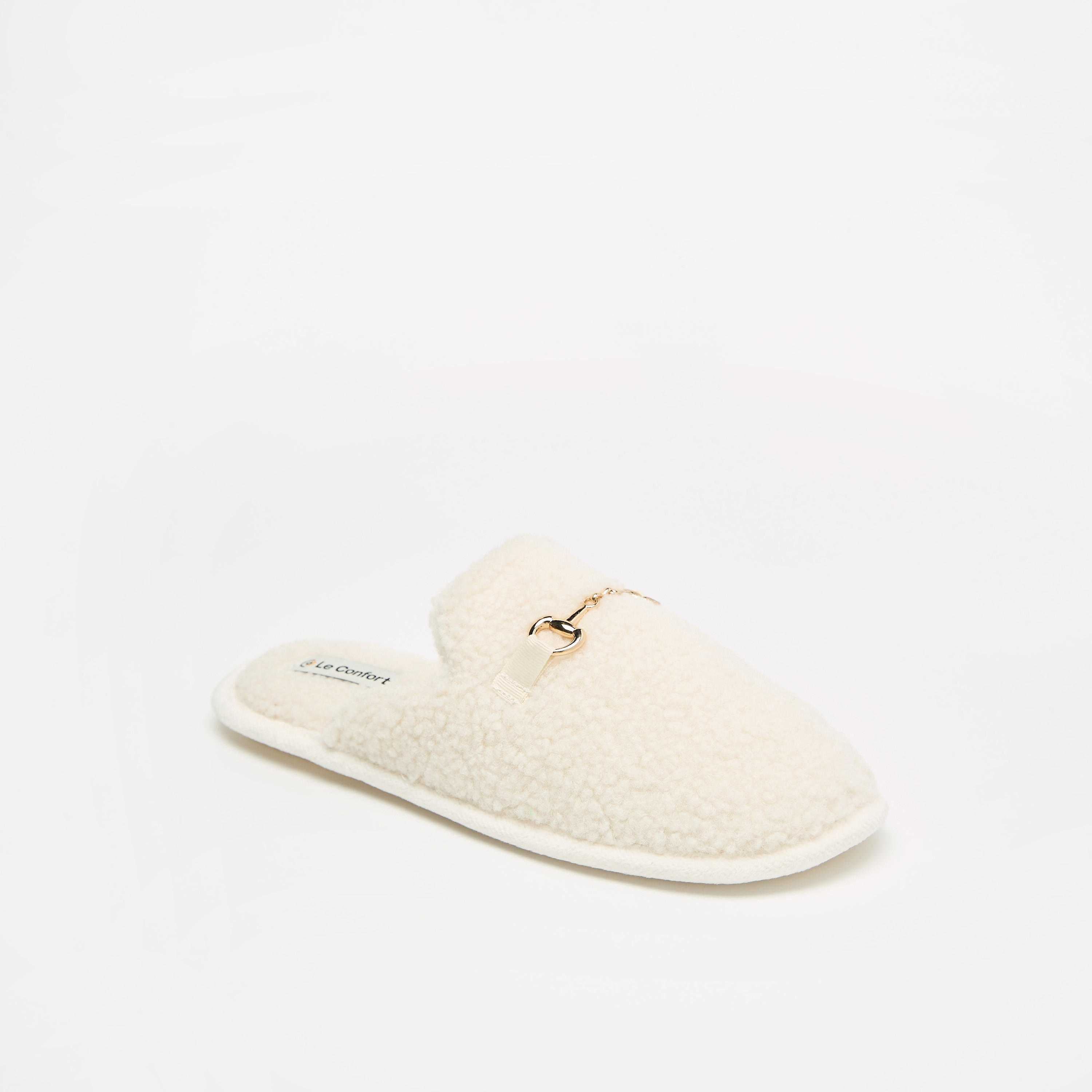 Le Confort Metal Accent Bedroom Slippers-women-shoes-bedroomslippers-image-2