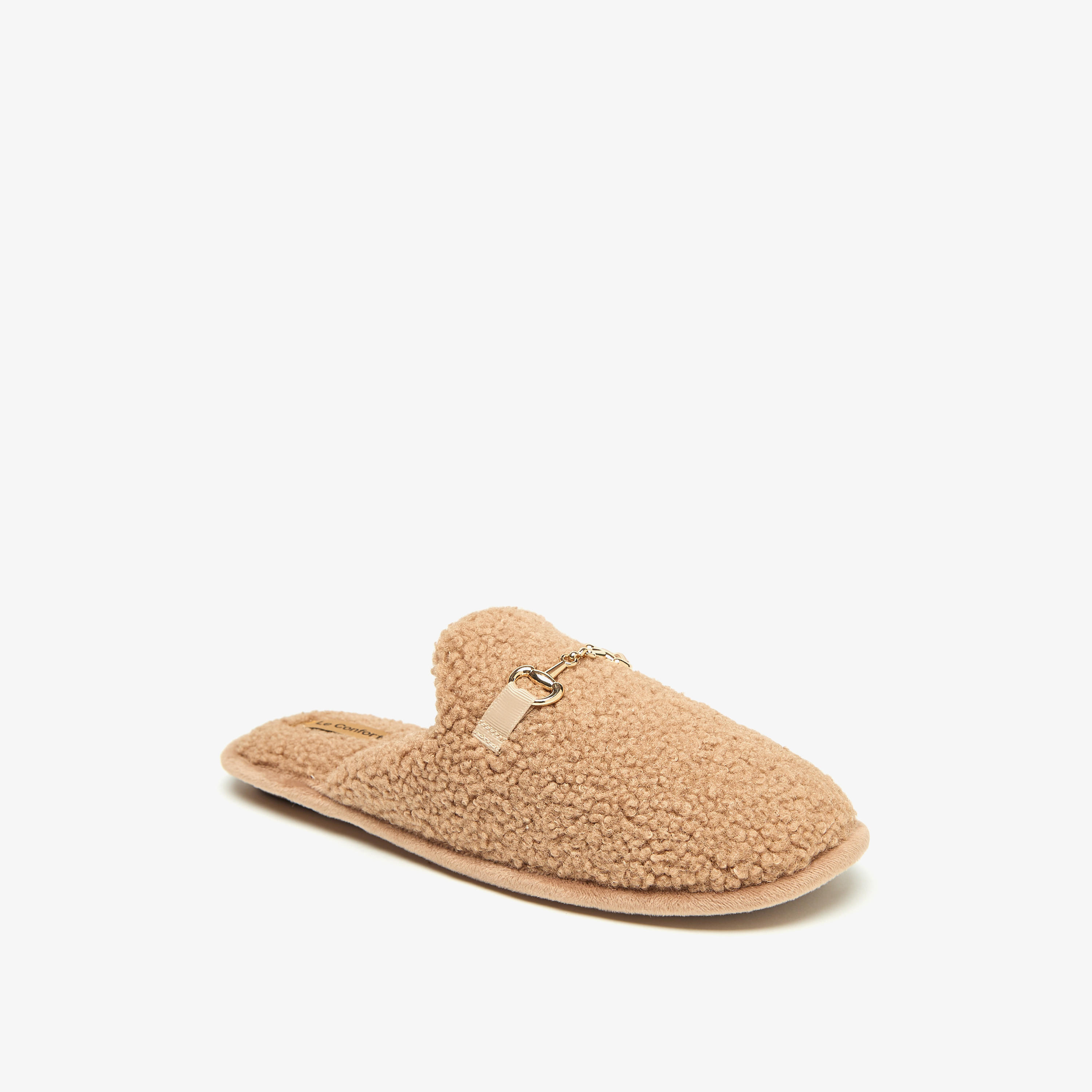 Le Confort Metal Accent Bedroom Slippers-women-shoes-bedroomslippers-image-2